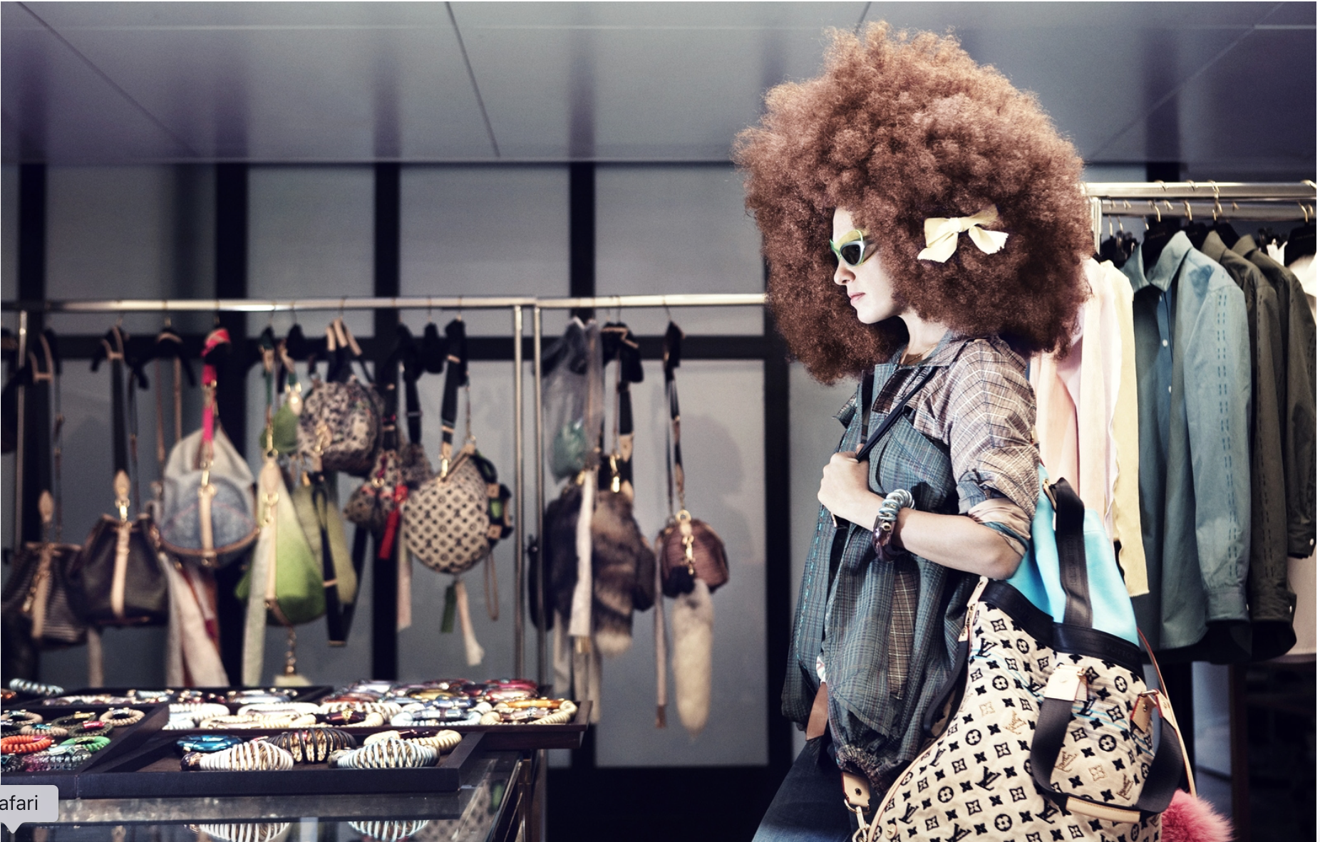  Katie Grand, editor in chief,  Love , on October 4, at 9 a.m., at the Louis Vuitton studio. 