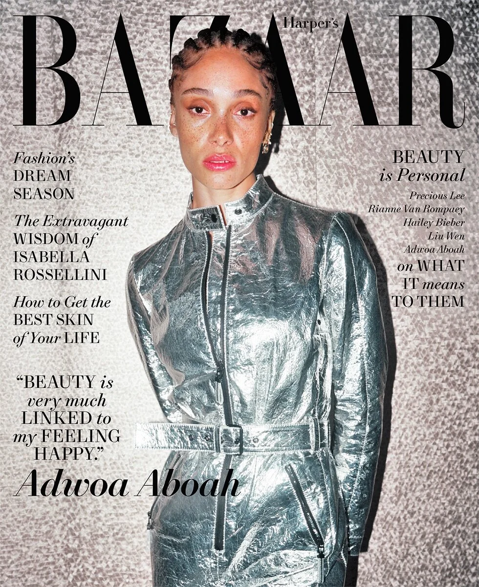 Adwoa Aboah, photographed by Liz Johnson Artur for the May 2021 Beauty issue.