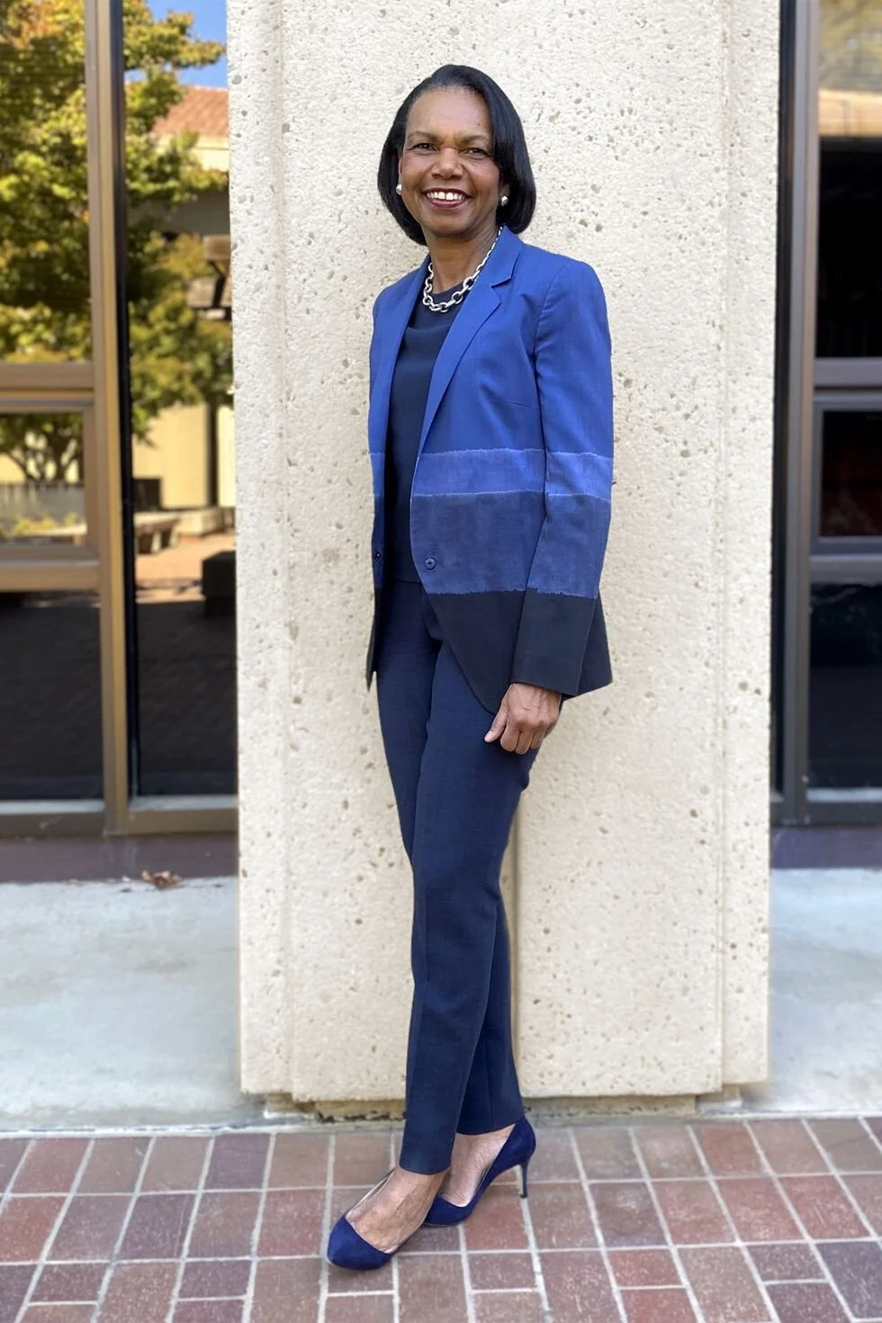 Former Secretary of State Condoleezza Rice, photographed by Shaniqwa Jarvis for “What Does It Mean to Be a Political ‘First?’” with an introduction by Kamala Harris, in the November 2020 issue. See the full story here.