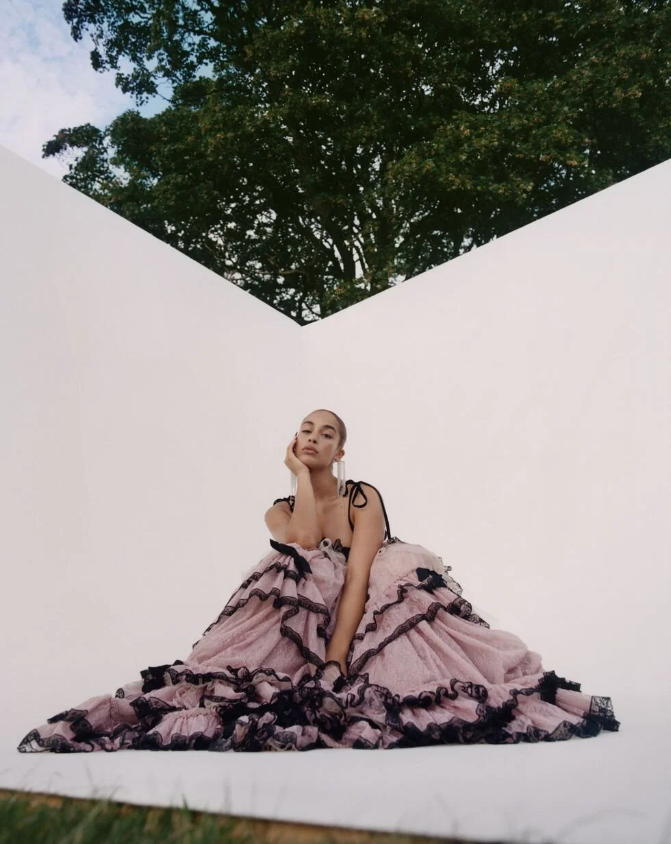 Singer Jorja Smith, photographed by Campbell Addy for “London Calling,” a portfolio of rising British creatives, in the September 2020 issue. See the full story here.