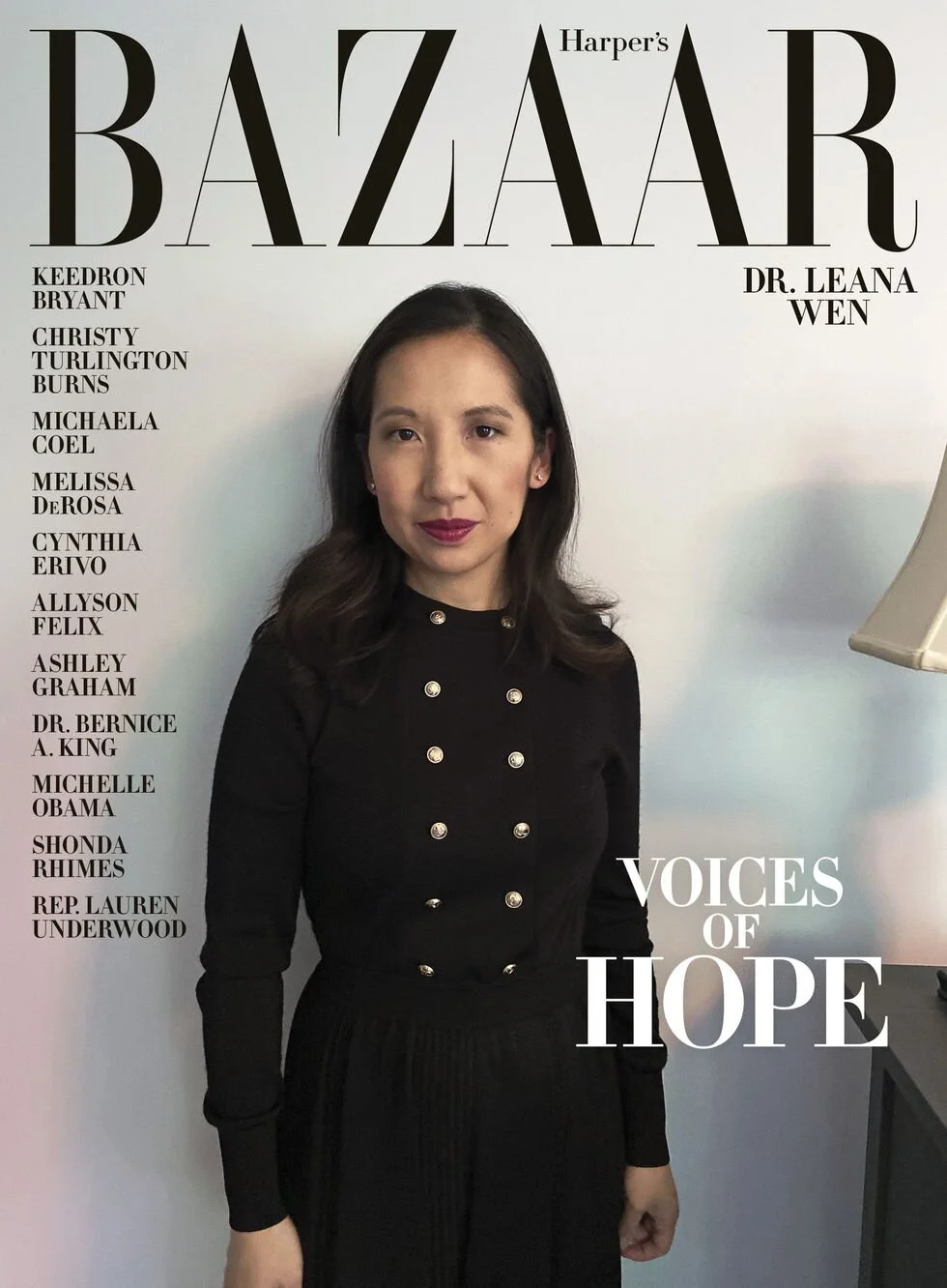 Dr. Leana Wen, photographed by Mario Sorrenti for the Summer 2020 “Voices of Hope” issue. One of five covers. See the full story here.