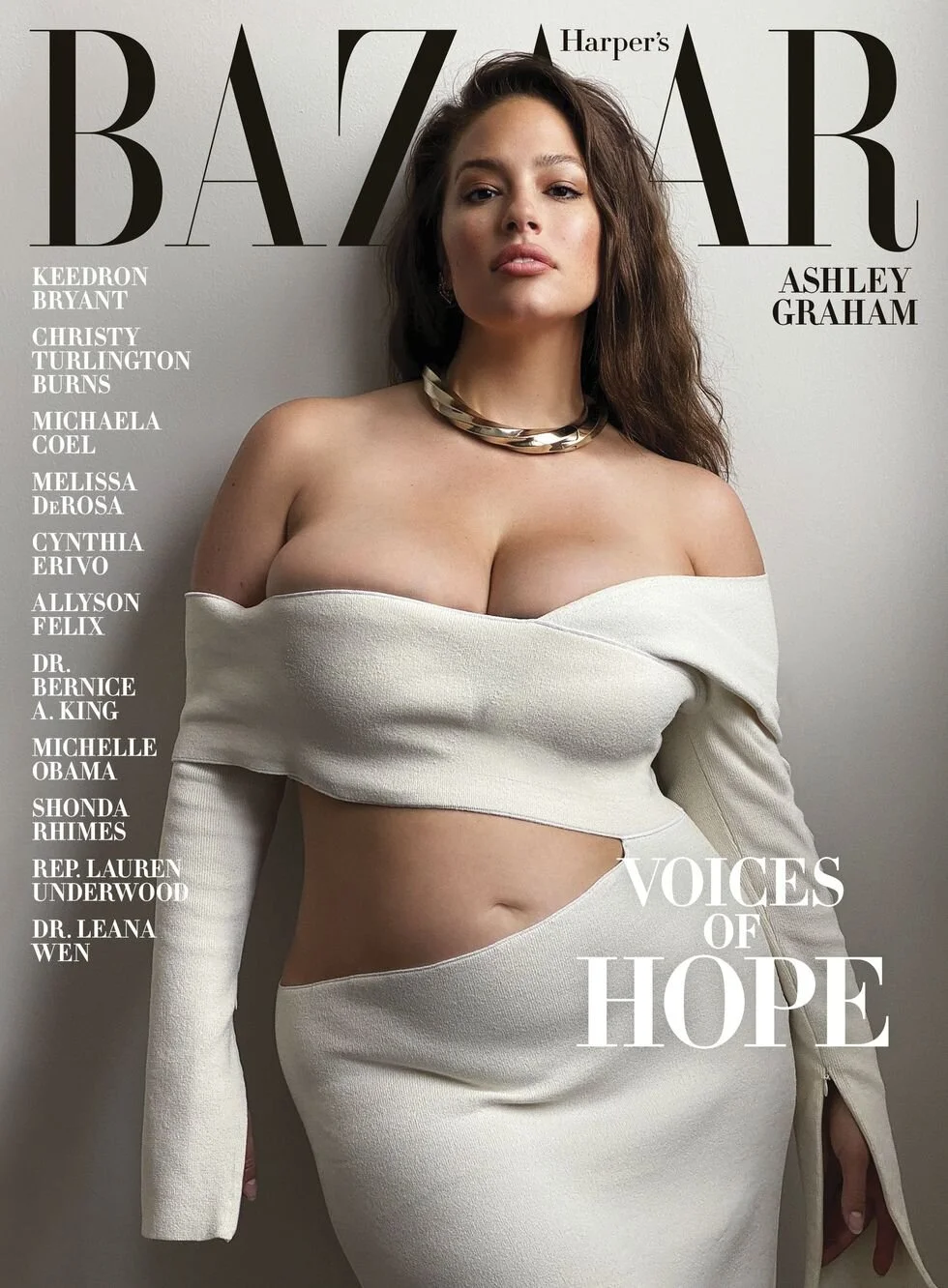 Ashley Graham, photographed by Mario Sorrenti for the Summer 2020 “Voices of Hope” issue. One of five covers. See the full story here.