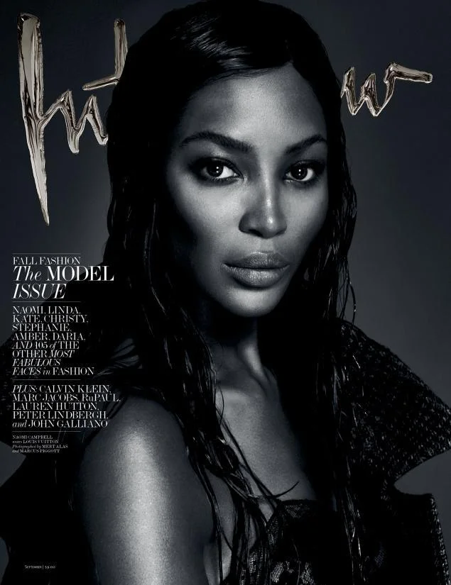 Naomi Campbell, photographed by Mert Alas and Marcus Piggott for the September 2013 issue. One of seven covers. Read the interview here.