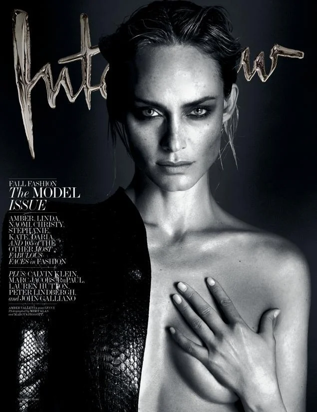 Amber Valletta, photographed by Mert Alas and Marcus Piggott for the September 2013 issue. One of seven covers. Read the interview here.