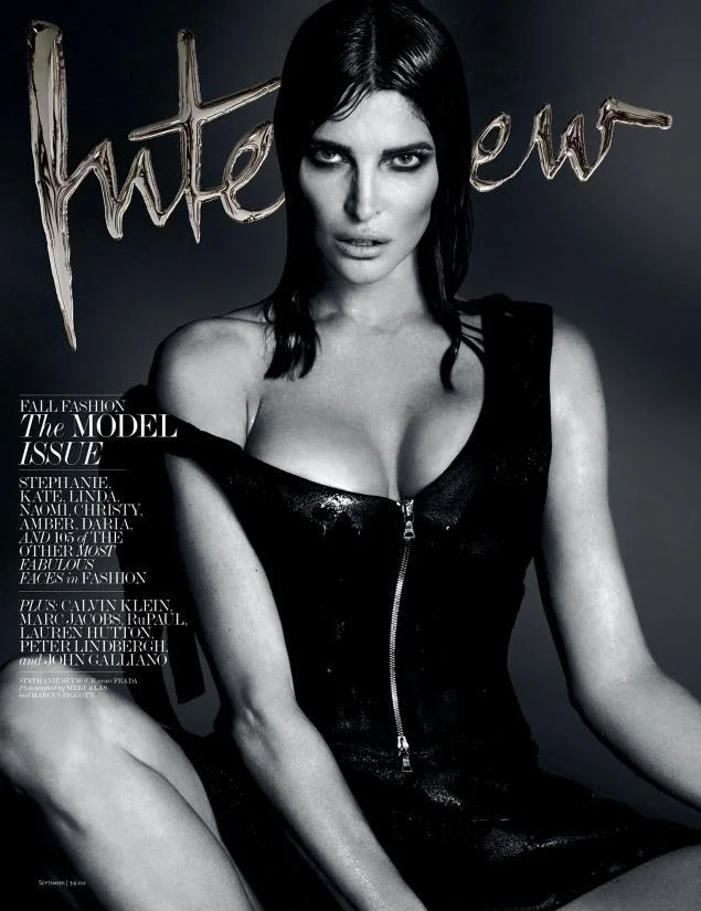 Stephanie Seymour, photographed by Mert Alas and Marcus Piggott for the September 2013 issue. One of seven covers. Read the interview here.