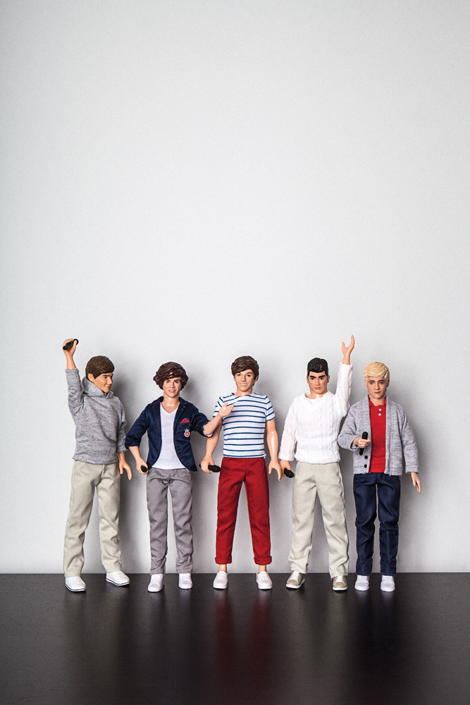 One Direction, photographed by Wenjun Liang for the November 2013 issue.