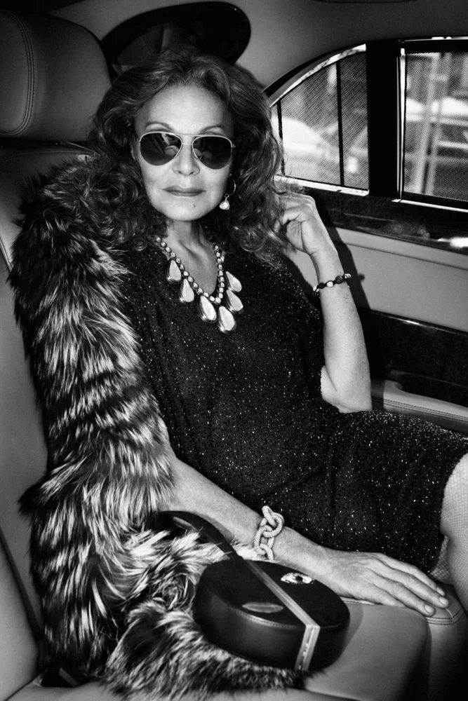 Diane von Furstenberg, photographed by Patrick Demarchelier for the September 2012 issue.