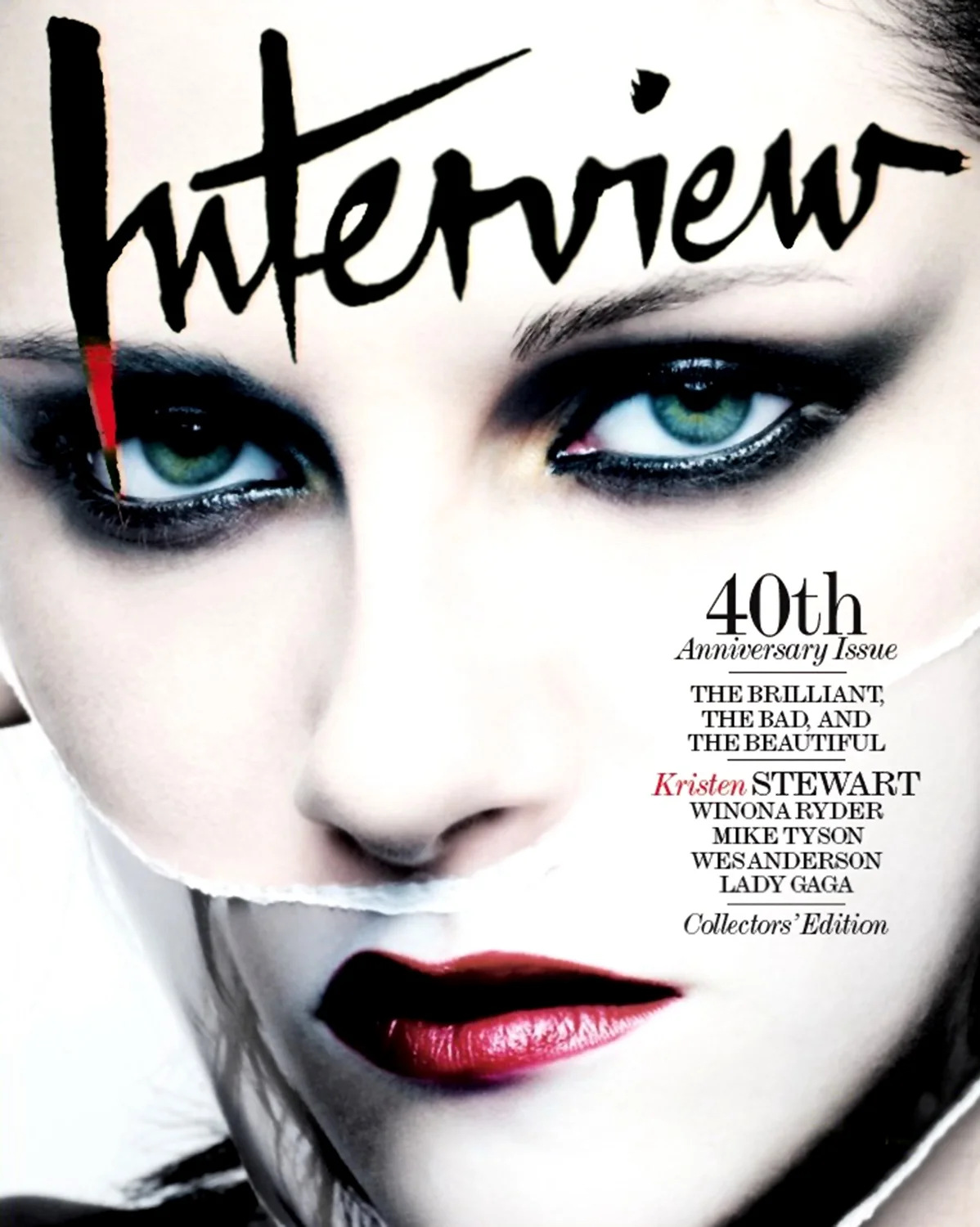 Kirsten Stewart, photographed by Craig McDean and interviewed by Dennis Hopper for the October 2009 issue marking Interview's 40th anniversary. Read the interview here.