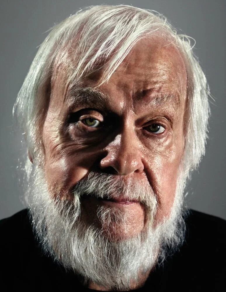 John Baldessari, photographed by Mario Sorrenti for the October 2013 issue.