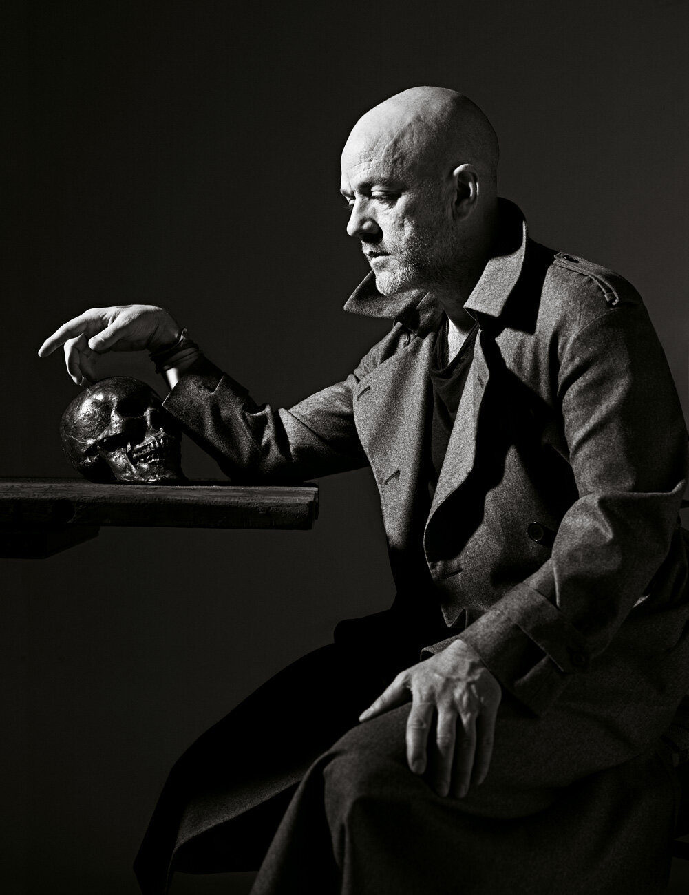 Michael Stipe, photographed by Mario Sorrenti for the May 2011 issue.