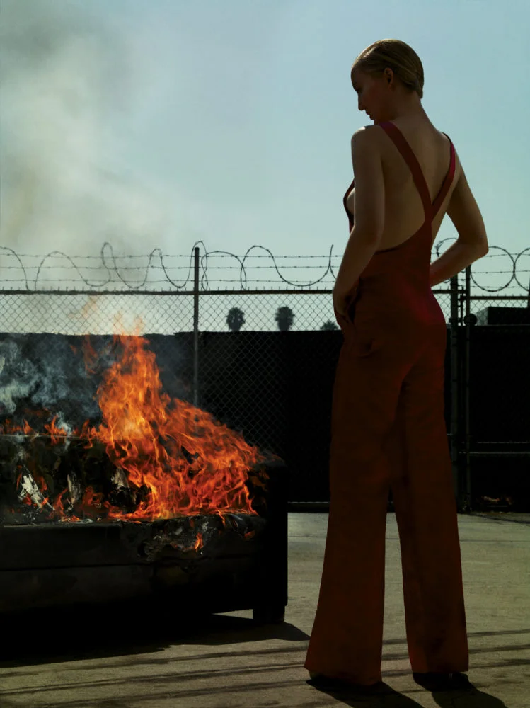 Kaari Upson, photographed by Robbie Fimmano for the December 2010/January 2011 issue for a portfolio on the L.A. art world.