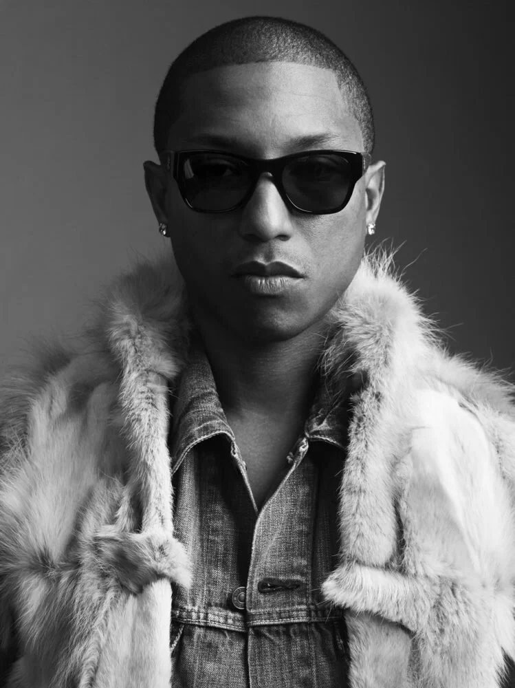 Pharrell, photographed by Craig McDean for the June/July 2010 issue.