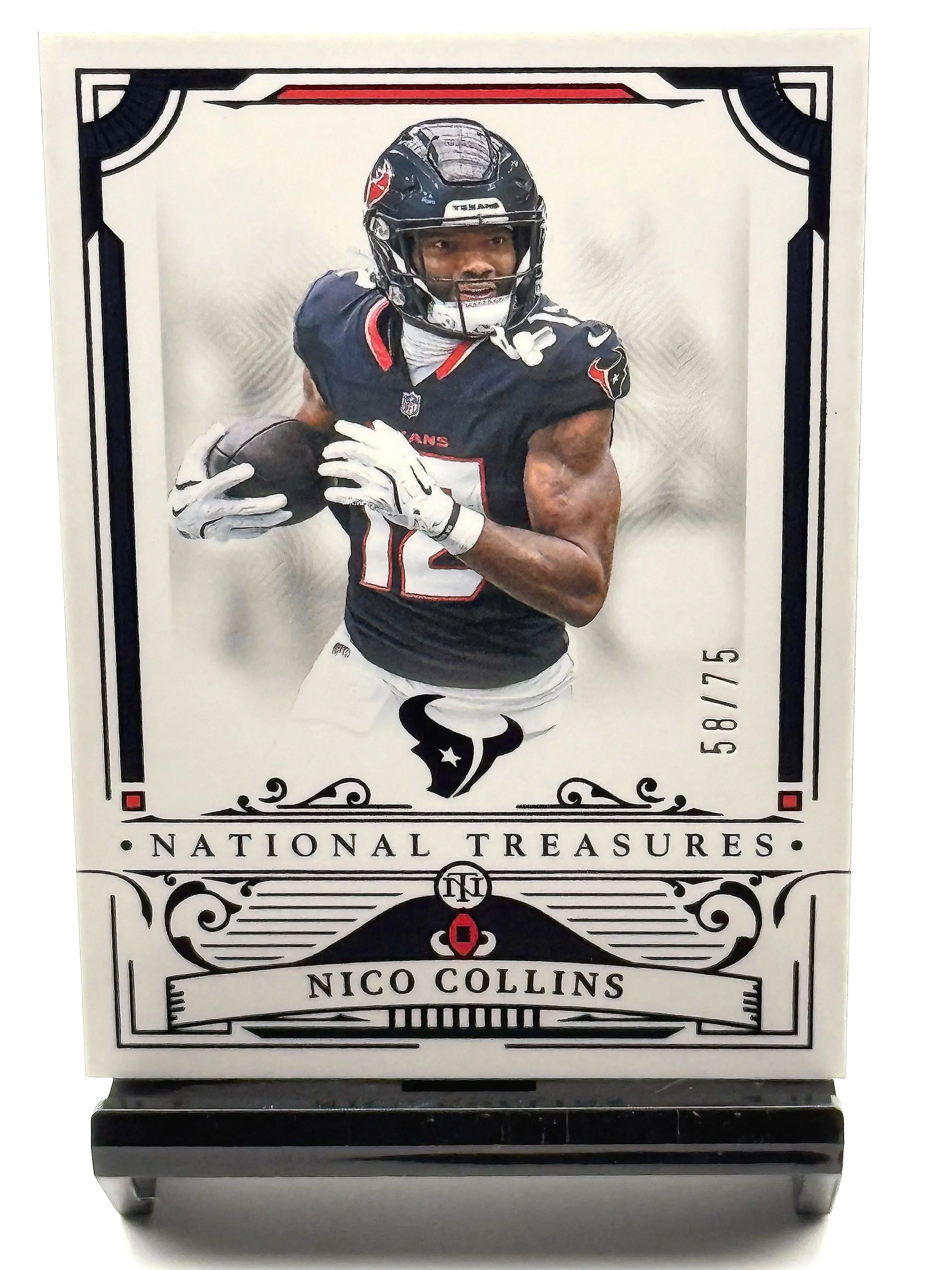 2025 National Treasures Nico Collins /75 NT #41 Texans