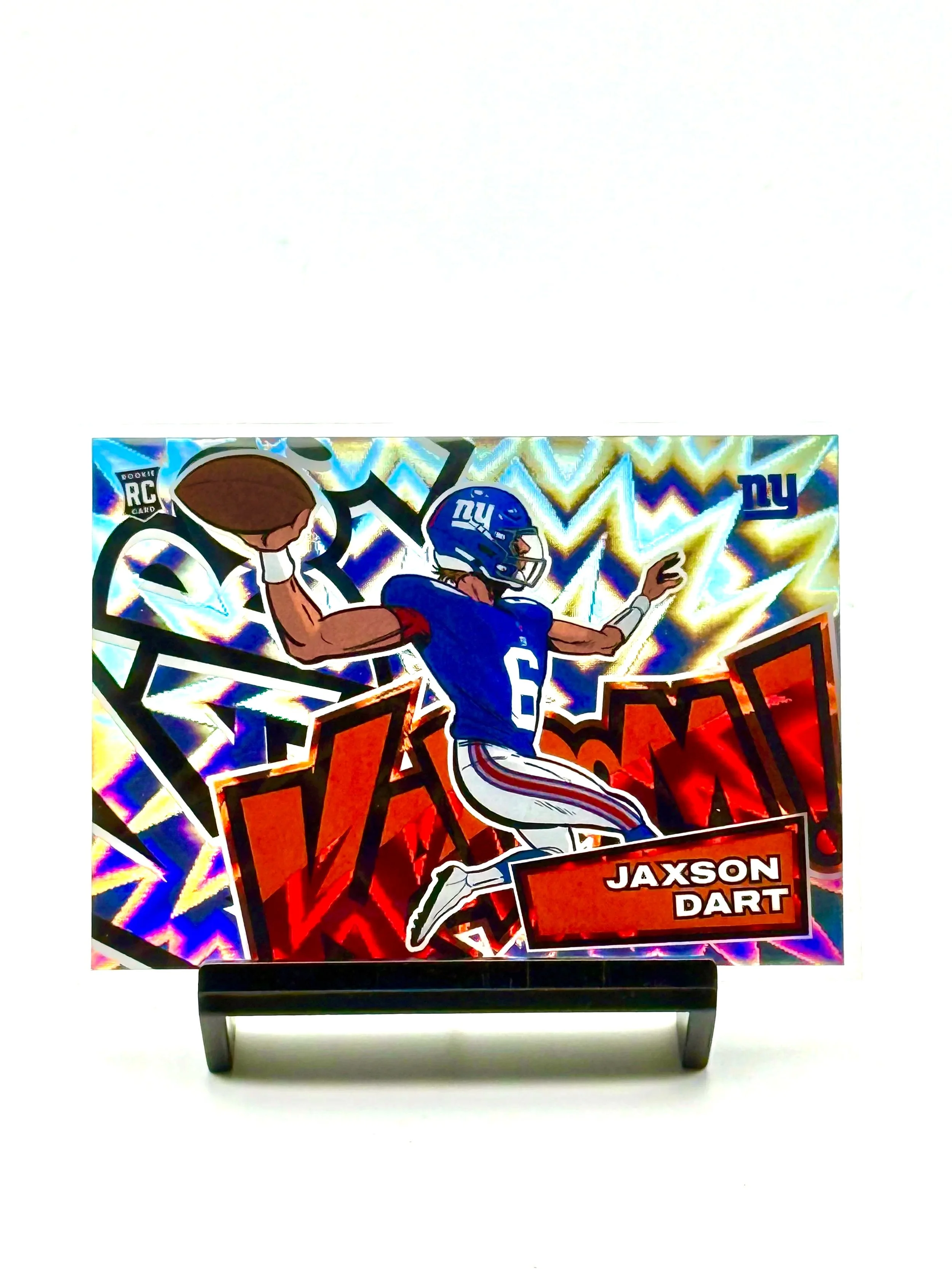 2025 Panini Absolute Jaxson Dart Horizontal Kaboom Rookie Case Hit SSP #34