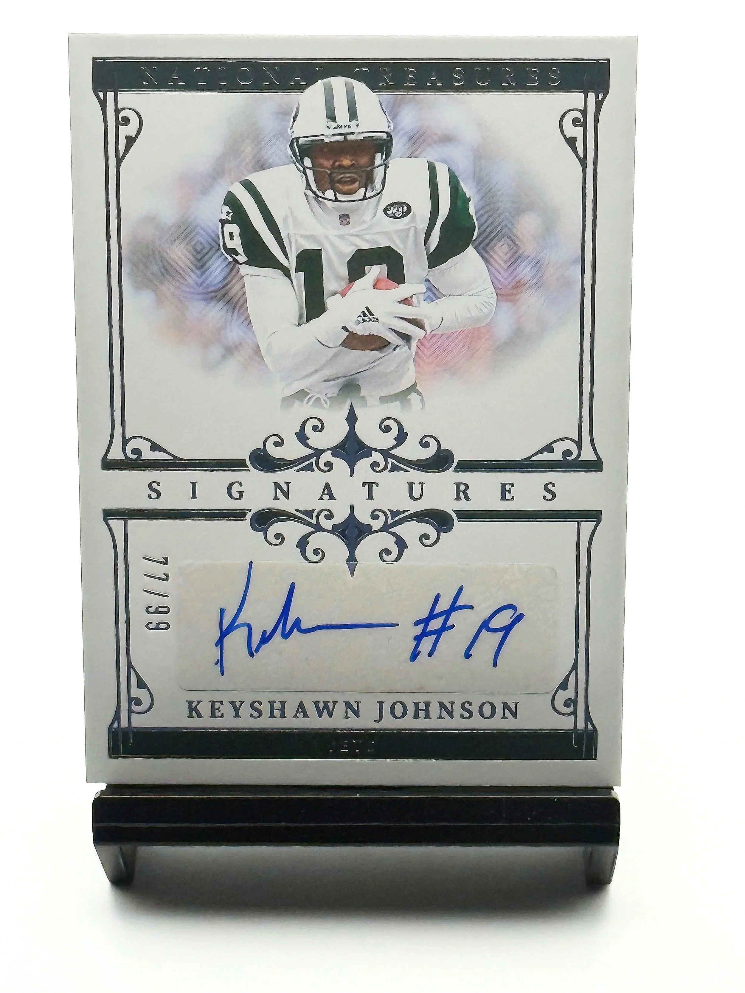 2025 National Treasures Keyshawn Johnson Signatures NT #SIG-KJN - Jets
