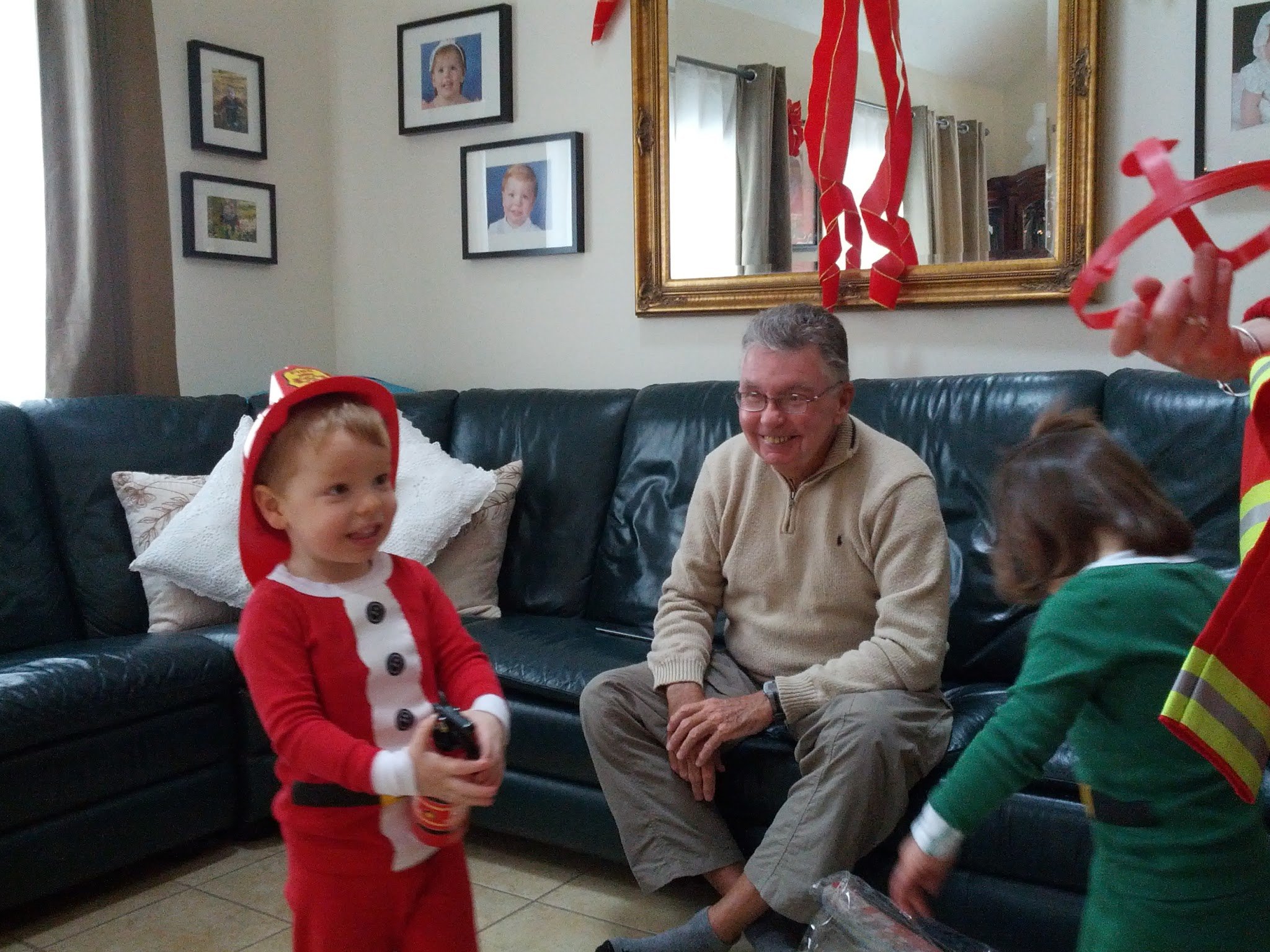 Liam, David , and Eirin