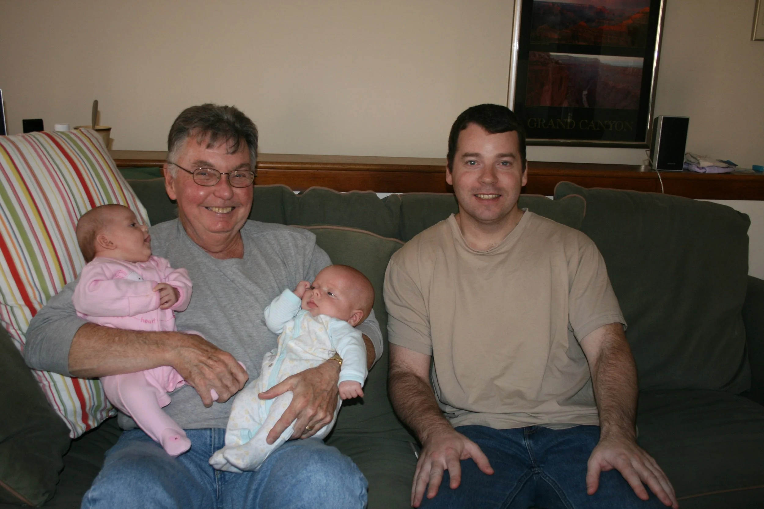 David I, Eirin, Liam, and David J.