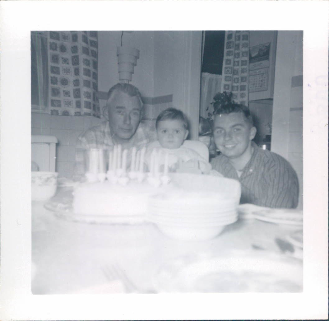 David Sr., Jimmy, and David 