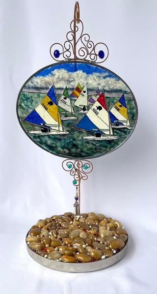 Sunfish Regatta Illusion Glass