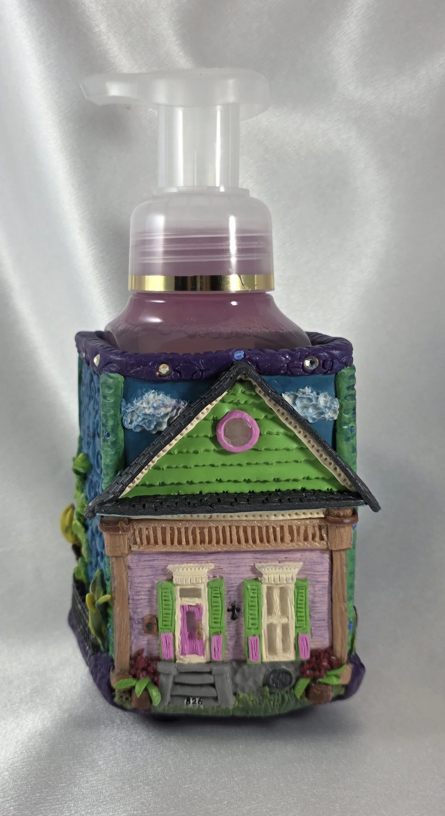 New Orleans Shotgun House Hand Soap Holder