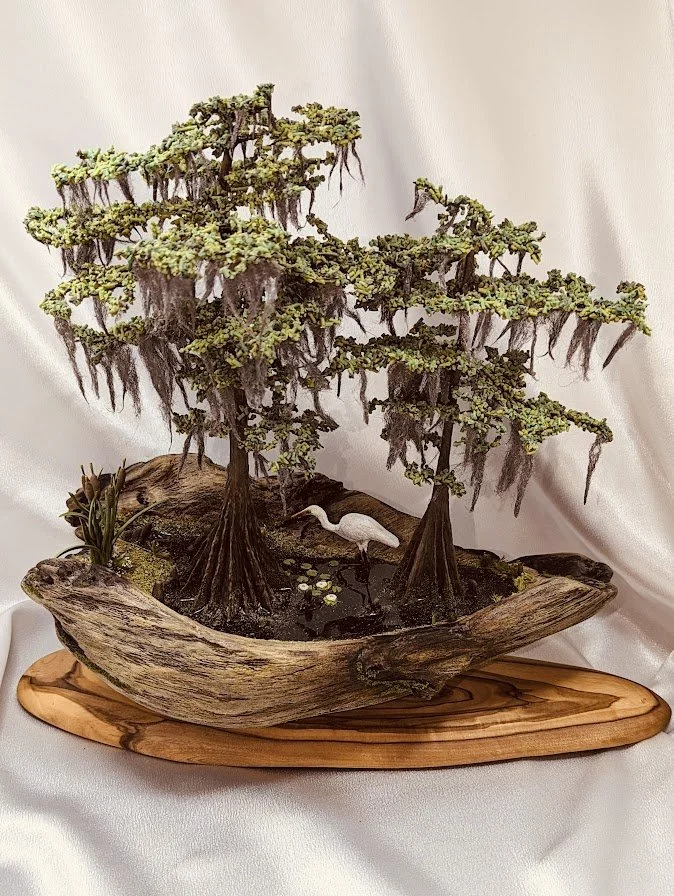 Miniature Wetlands – Tiny Louisiana Swamp Scenes