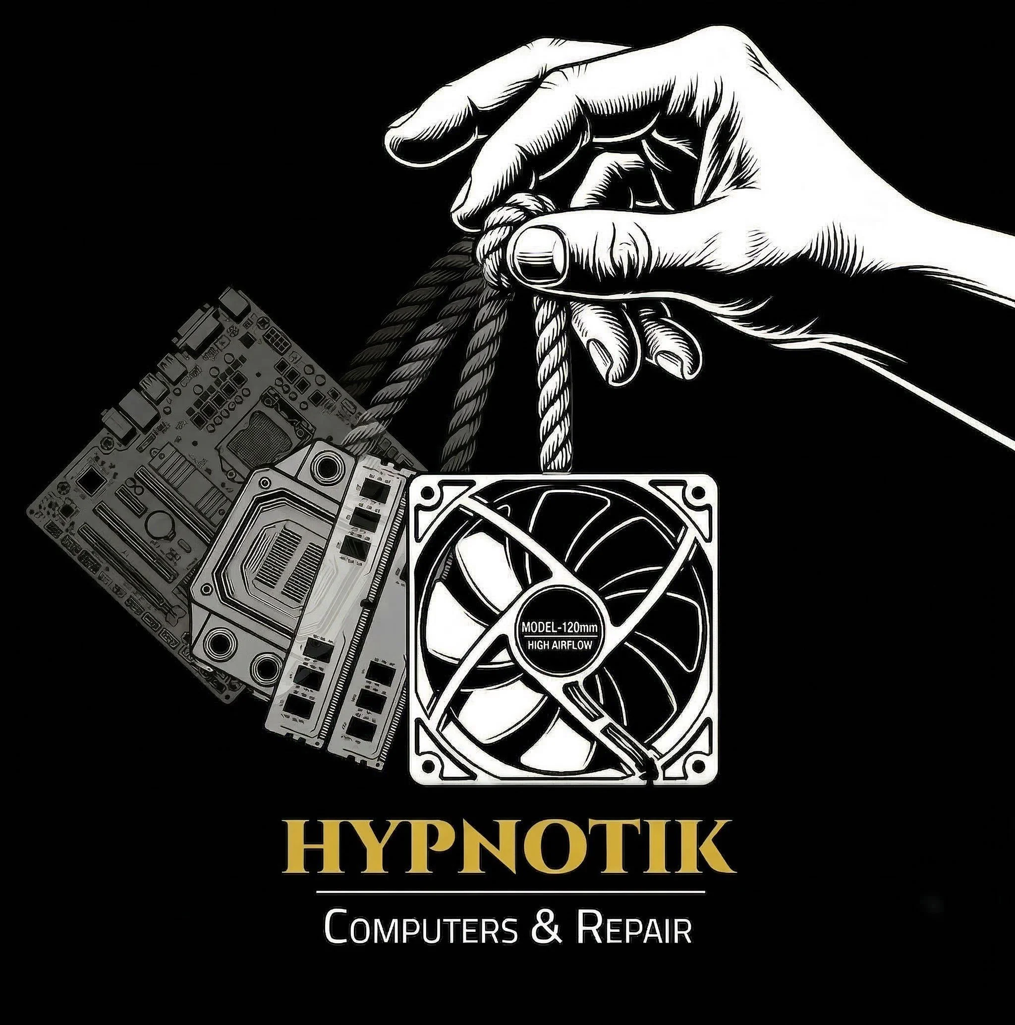 Hypnotik Computers & Repair Logo