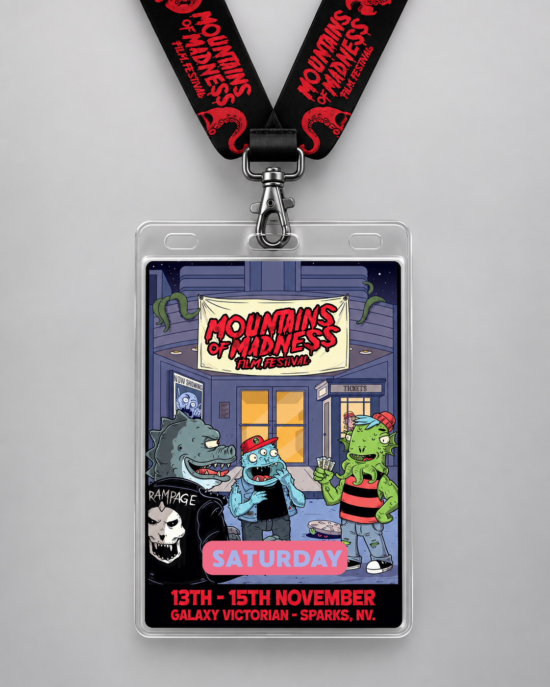 Saturday Badge