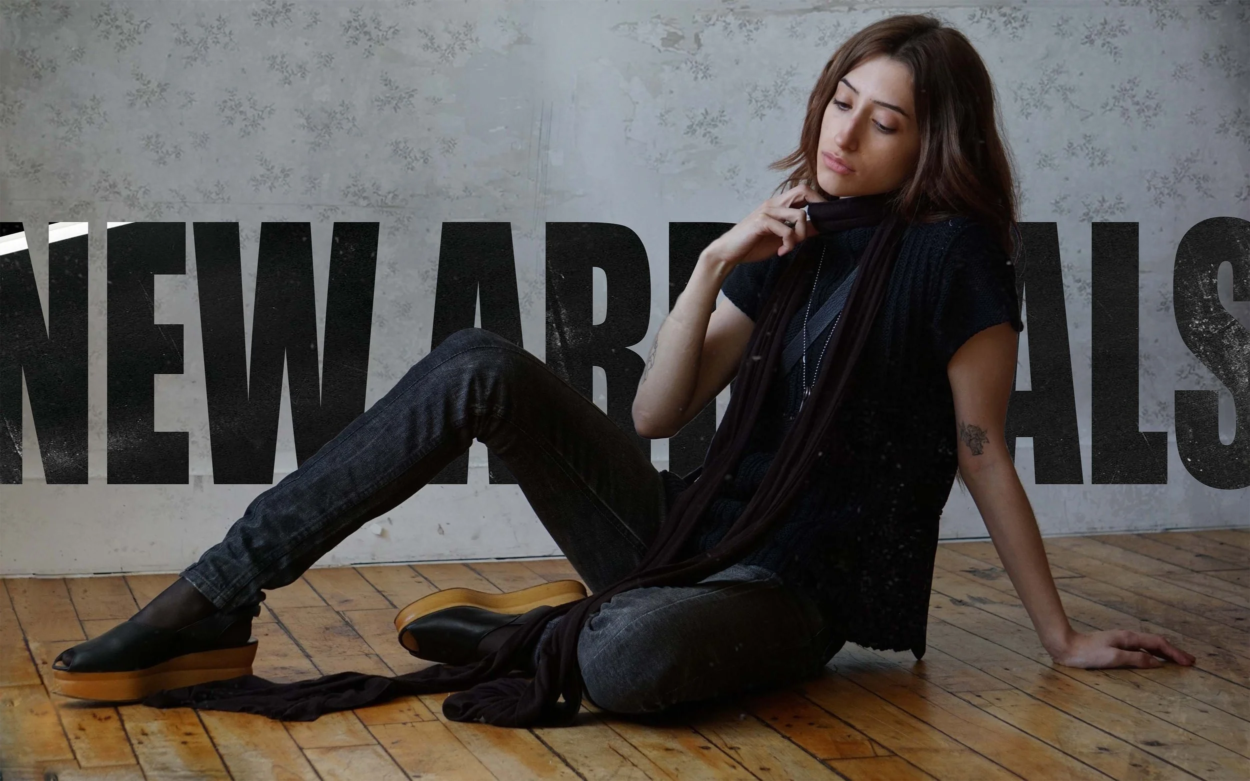 Editorial shoot featuring our new arrivals from yohji yamamoto, miharayasuhiro, and archive vivienne westwood