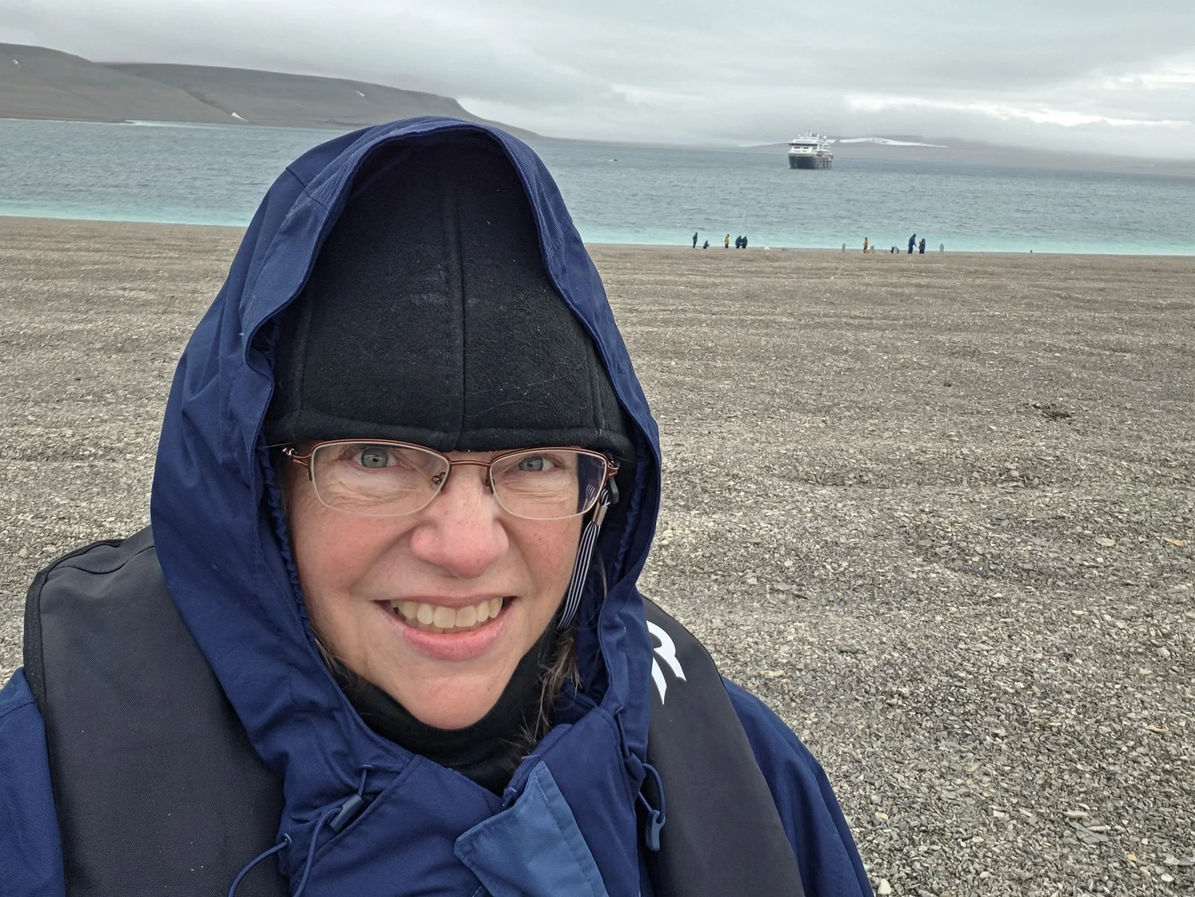 2026-8-26 - Beechey Island - Ann looking warm and snug.jpg