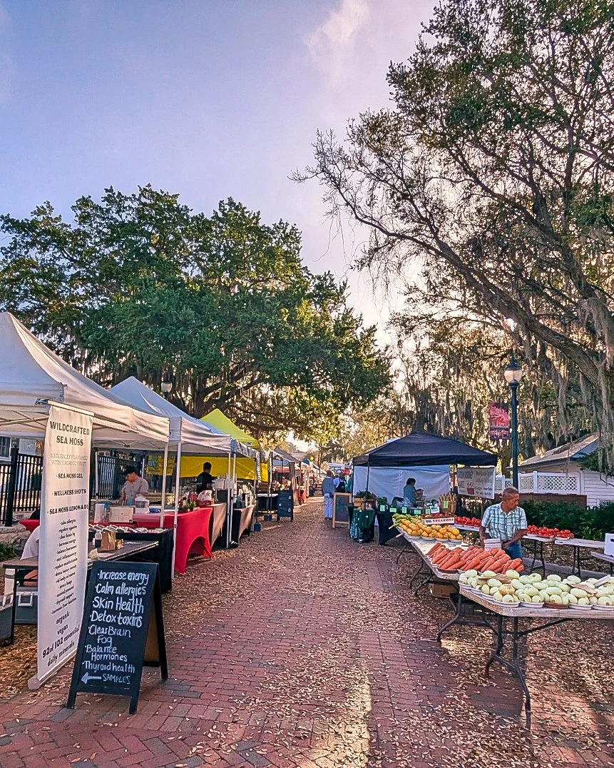 Day 67: Today's photo is of our local Sunday morning farmer's market. I love walking through there and seeing all the fresh produce, breads, honey, plants, and crafts - all from local growers and artists. 