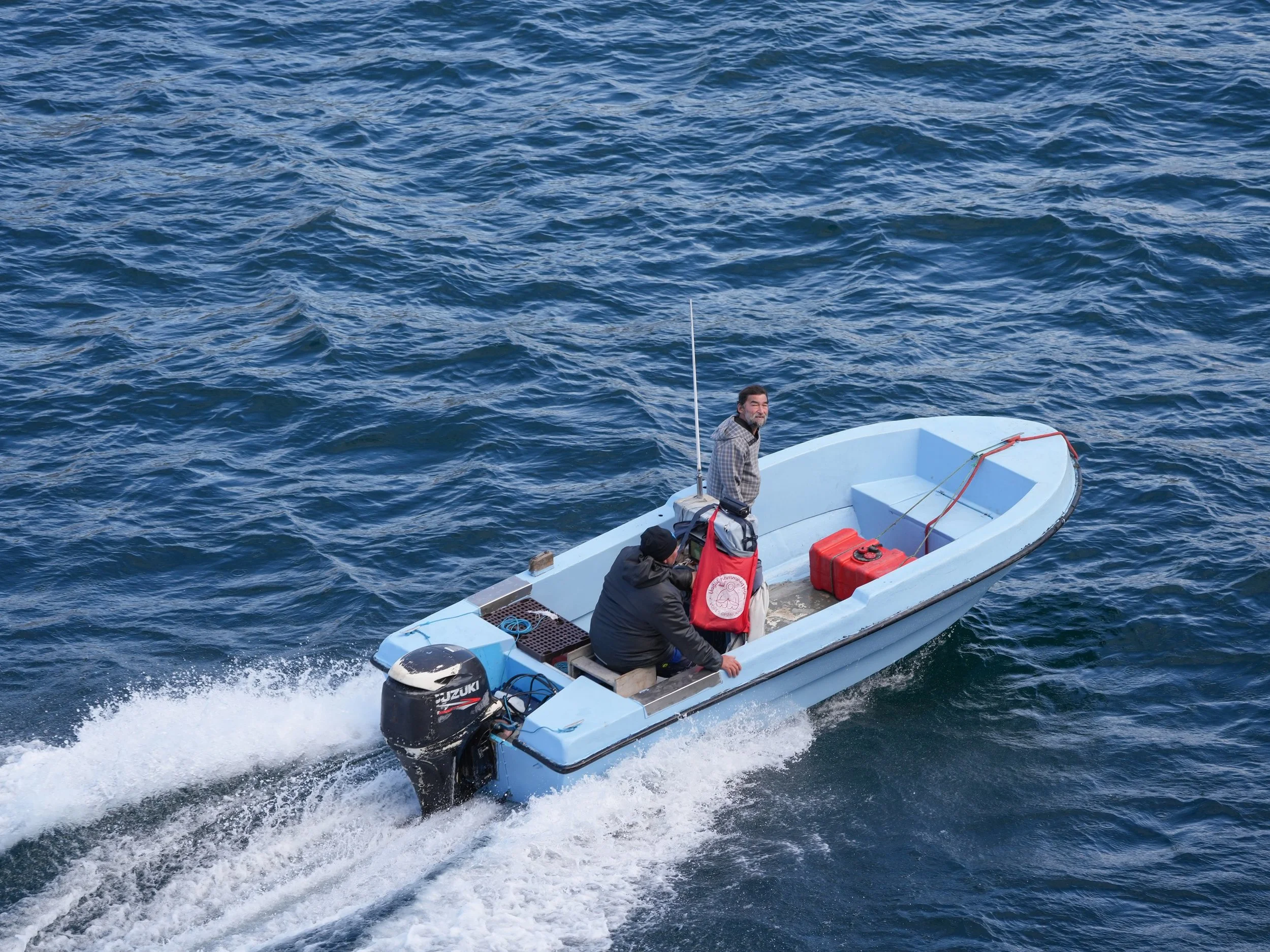 2026-9-1 - Sismiut - boat going by ship - small.jpg
