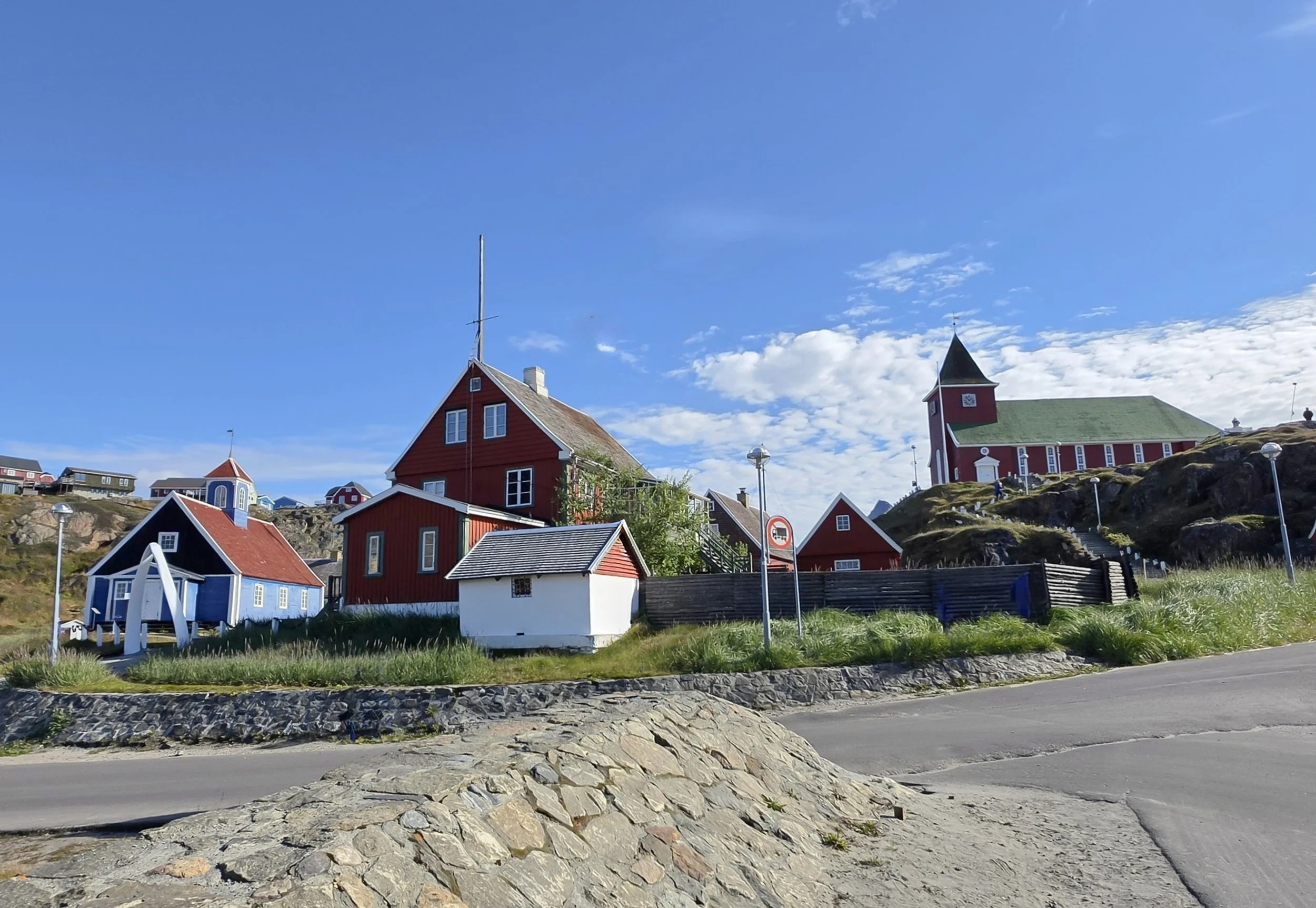 2026-9-1 - Sismiut - church - red and blue.jpg