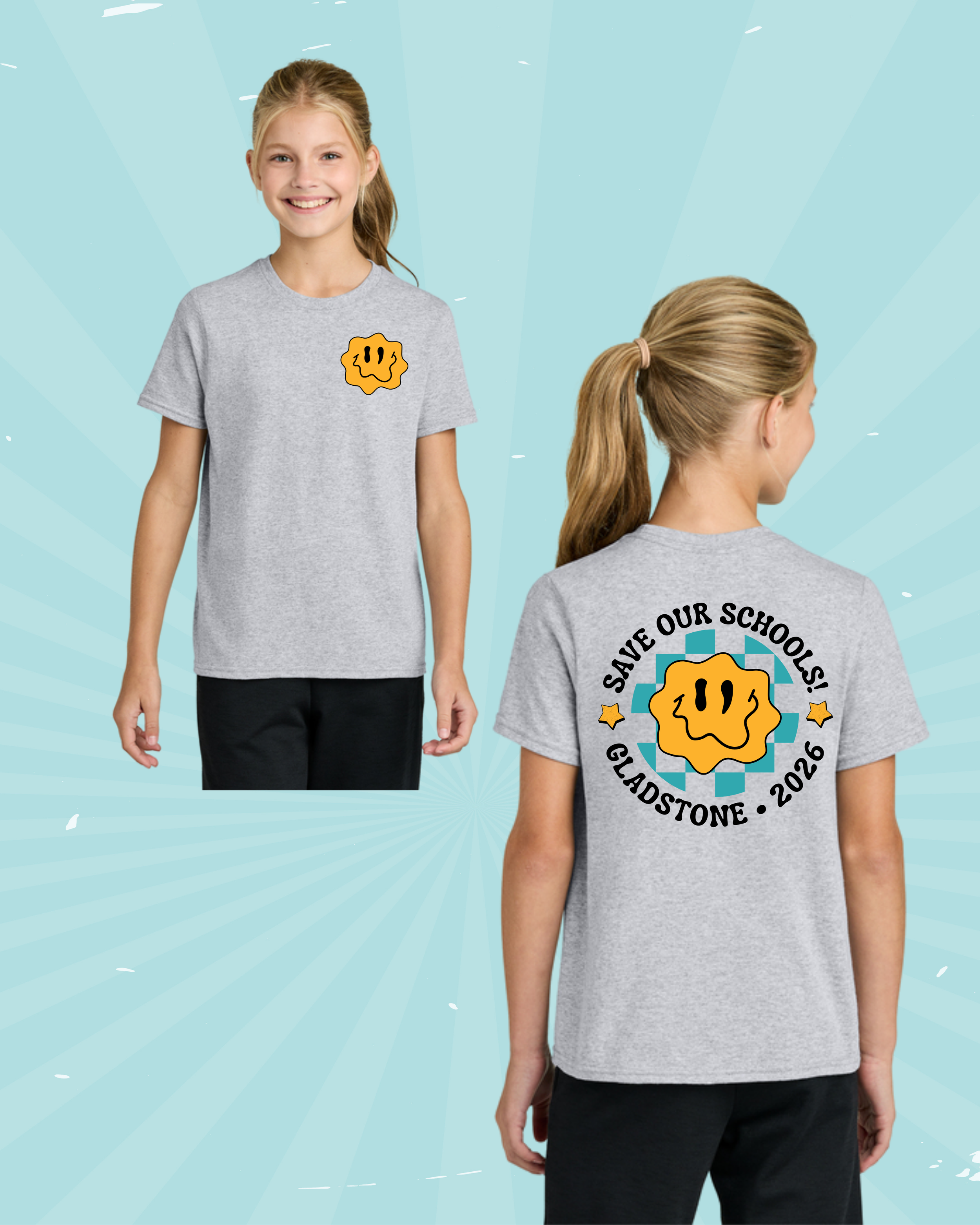 Youth "Smiley 90s" Tee