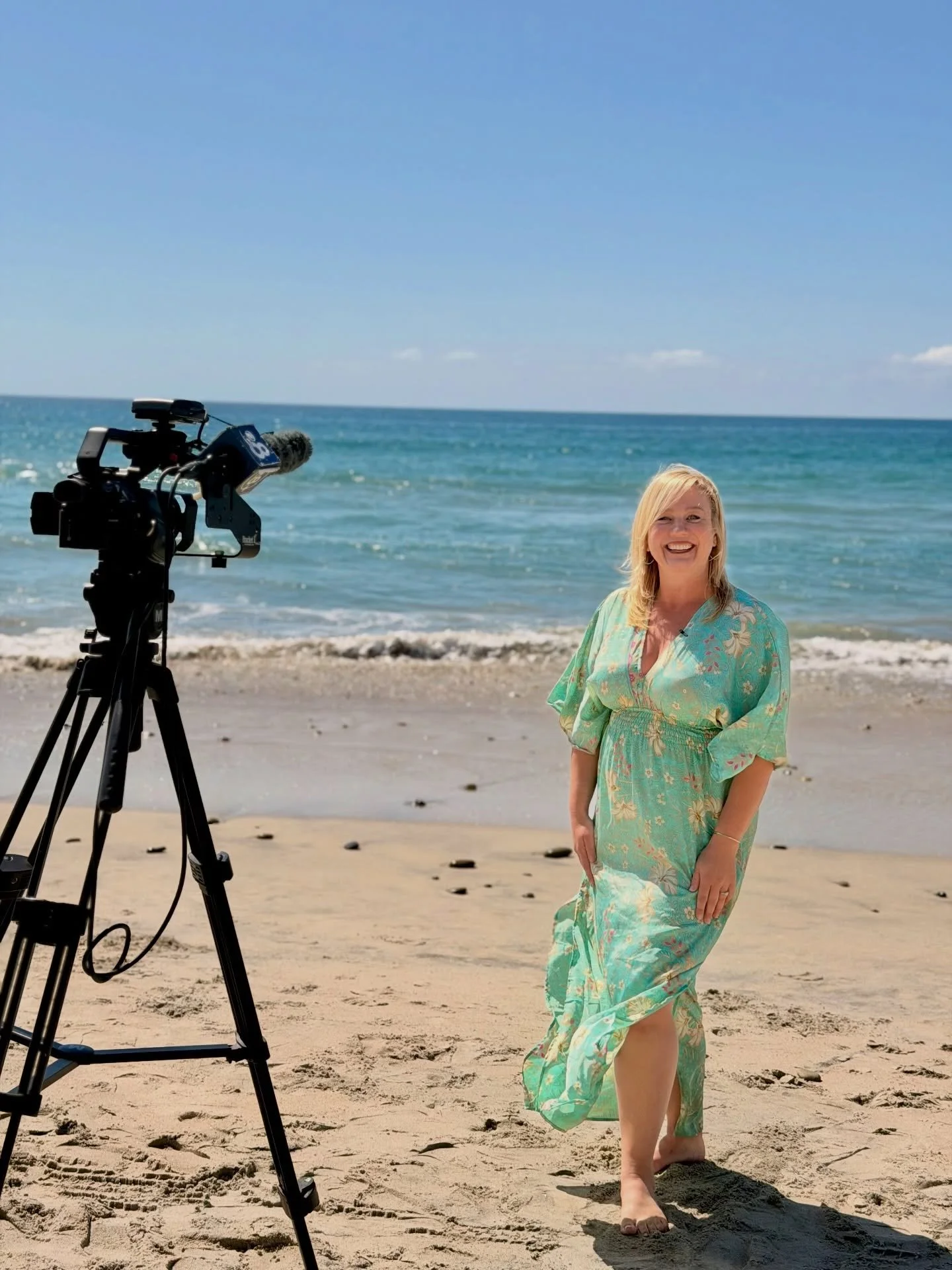 @carlsbaddays&rsquo; butterfly reel from this weekend went viral, and yesterday @cbs8 interviewed founder and editor @mini.moments.mama about the experience. 🦋

So fun seeing Carlsbad Days on TV!