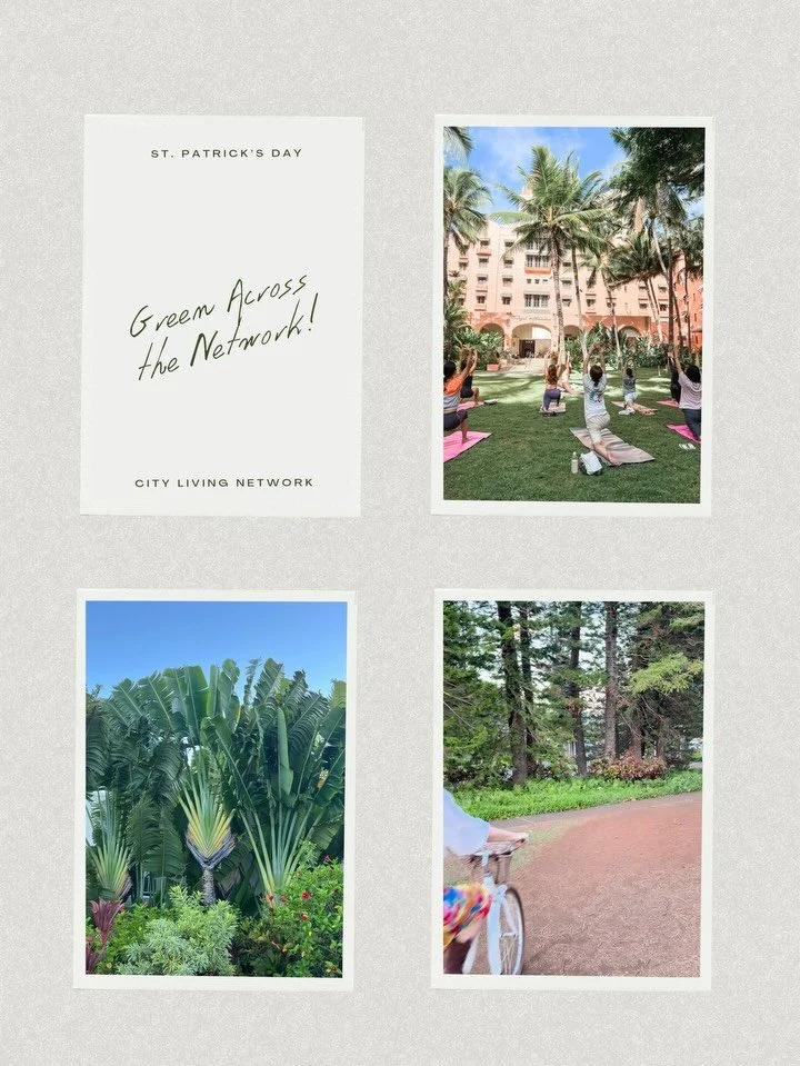 Happy St. Patrick&rsquo;s Day from our City Living Network guides! 🍀💚