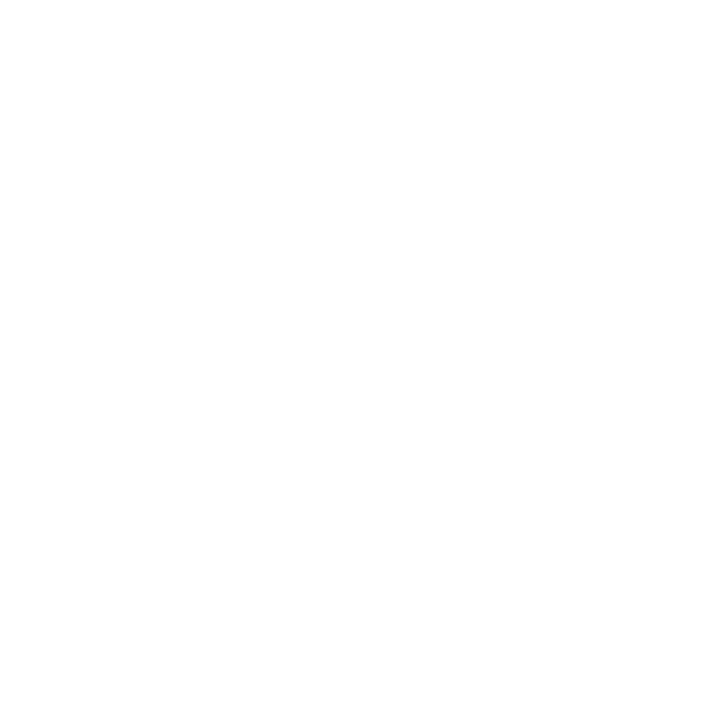 A minimalist line drawing of a flower with a single stem, two leaves, and a closed bud on top, all in white on a black background.