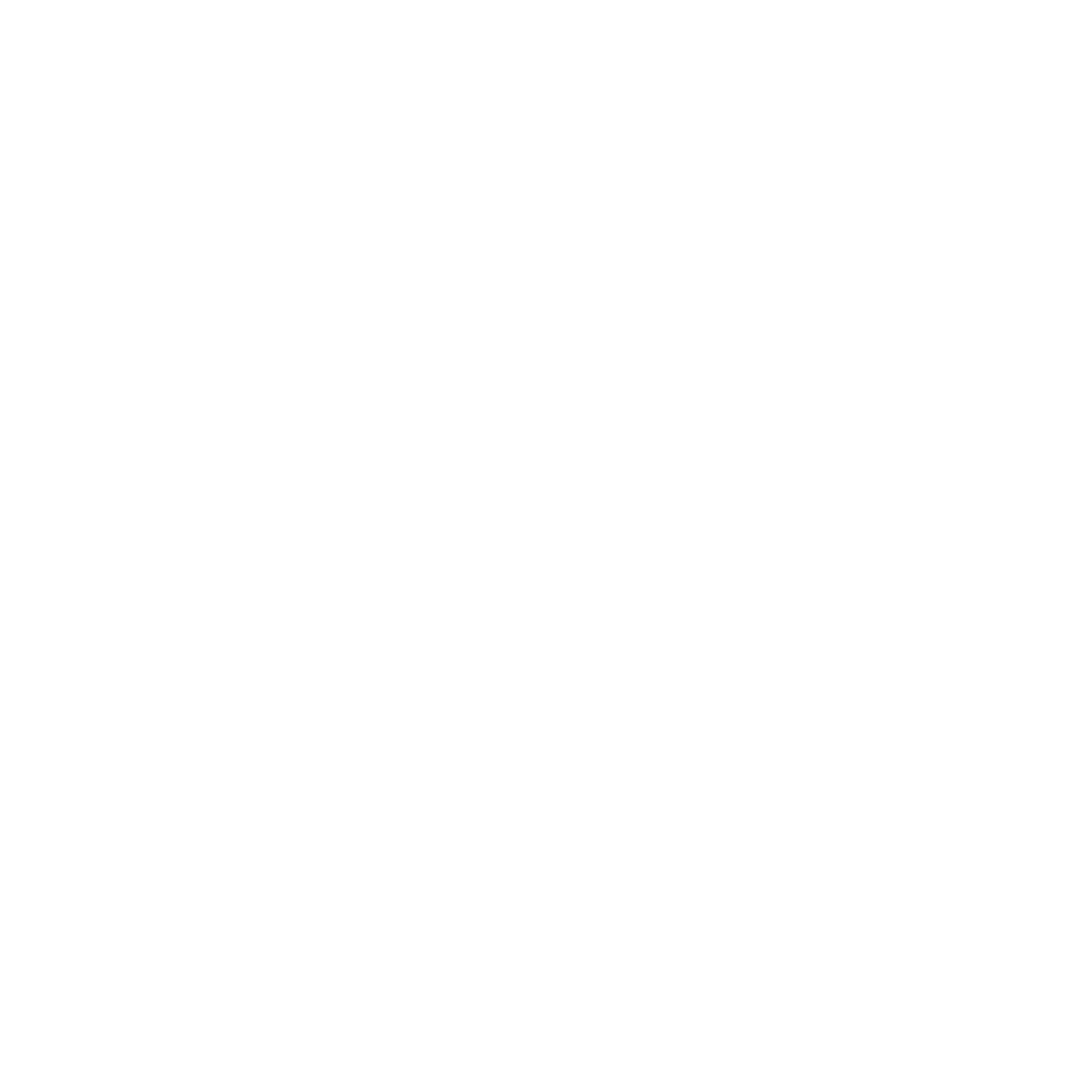 Outline drawing of a hibiscus flower with five petals on a black background.