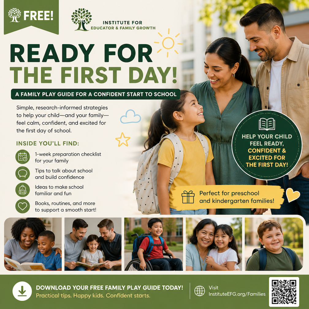 Ready for the First Day! – Free Family Play Guide