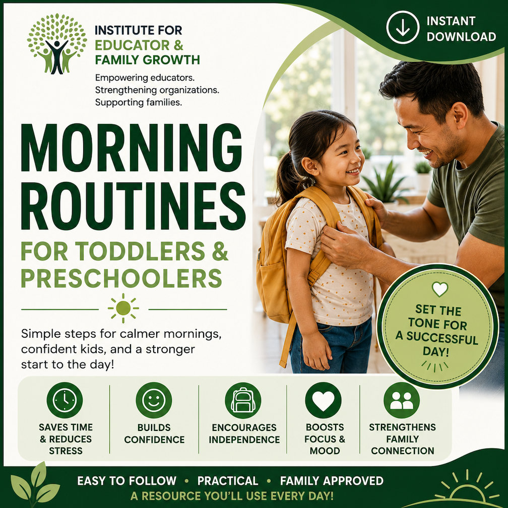 Morning Routine Bundle for Toddlers & Preschoolers