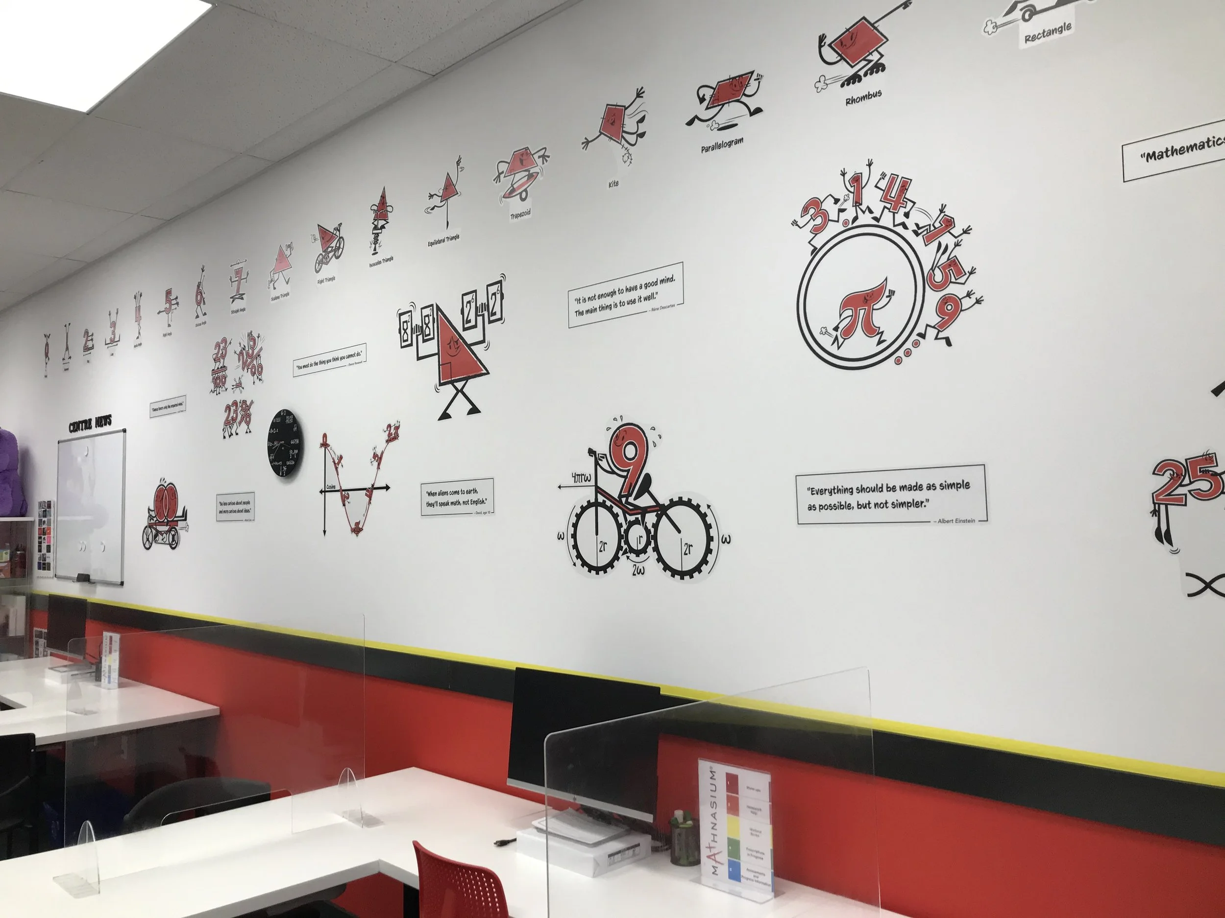 In-Centre - Wall Decal Installation