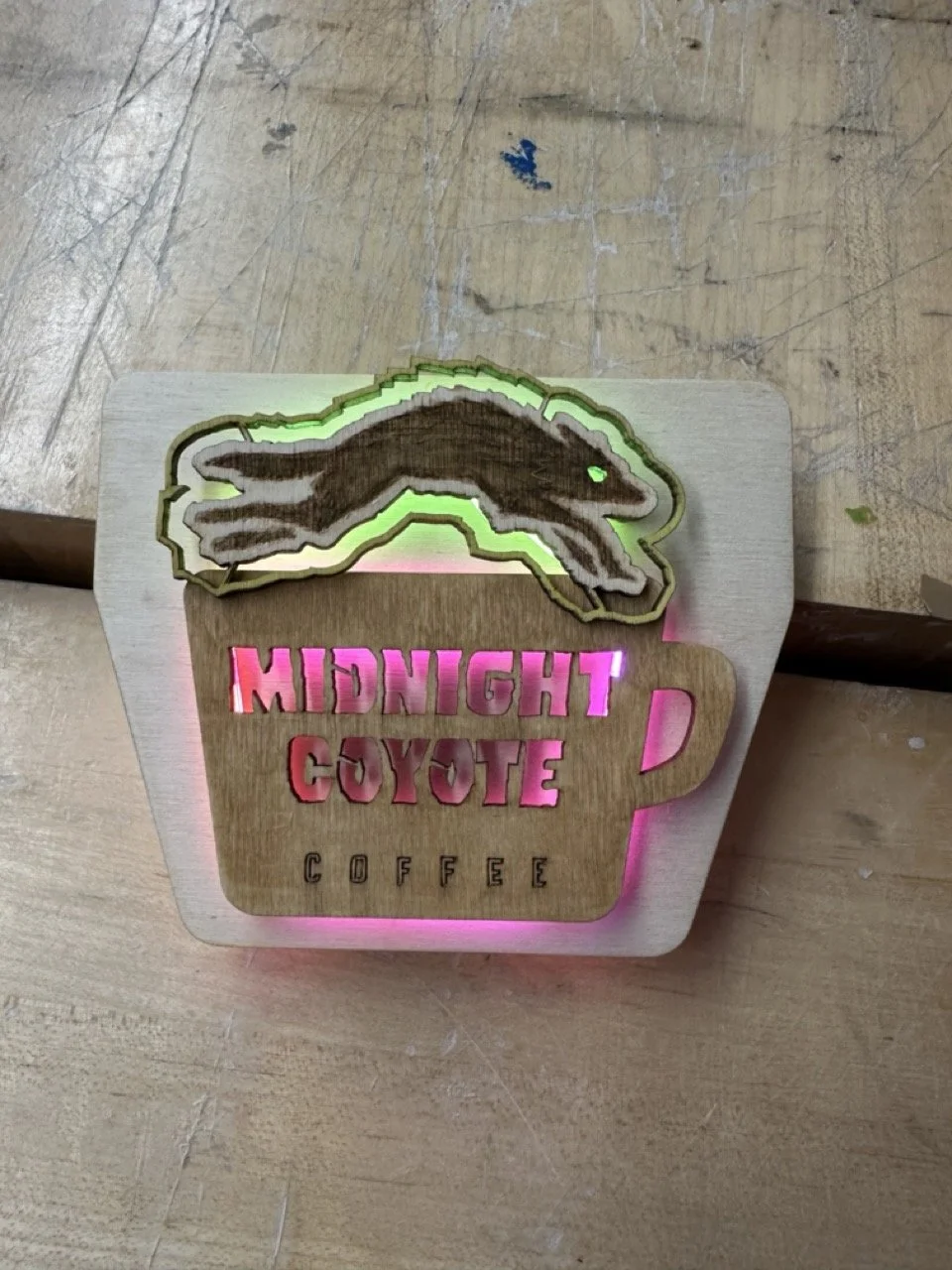 Production - Complete Sign Mockup
