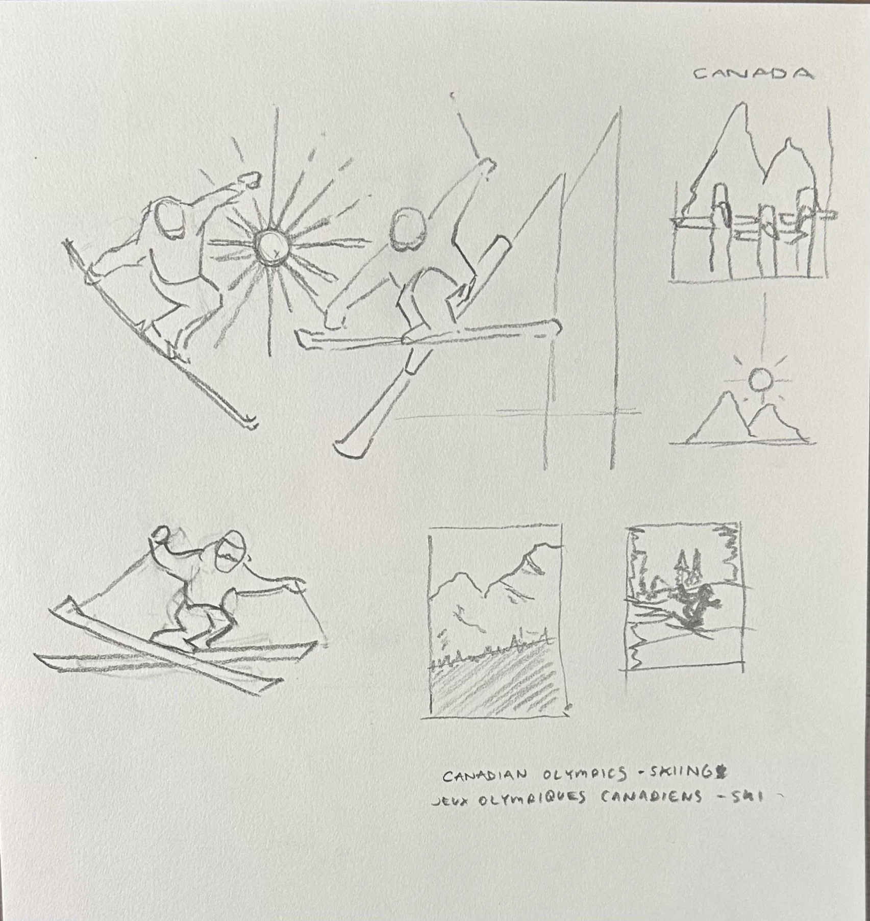 Process Work - Concept Sketches