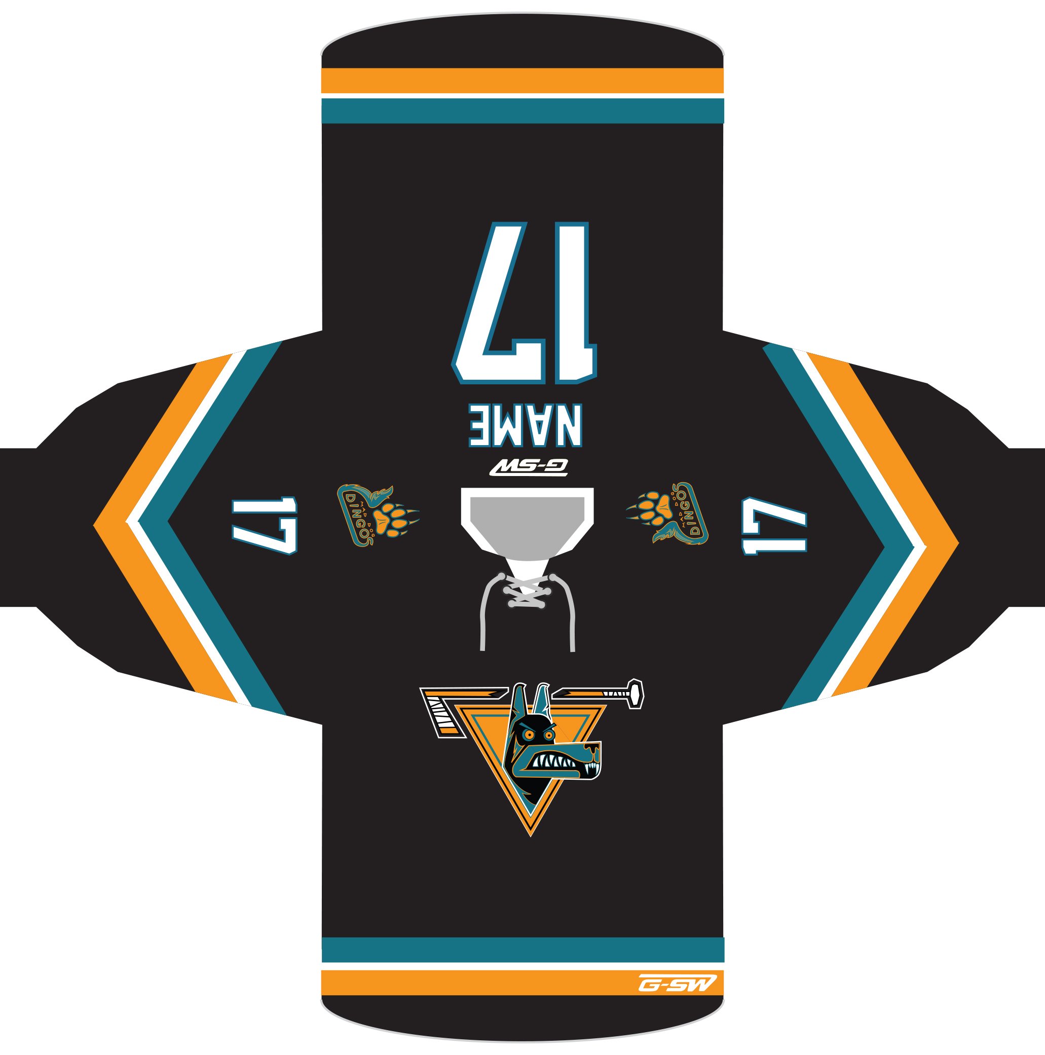 Custom Jersey Design - Mockup