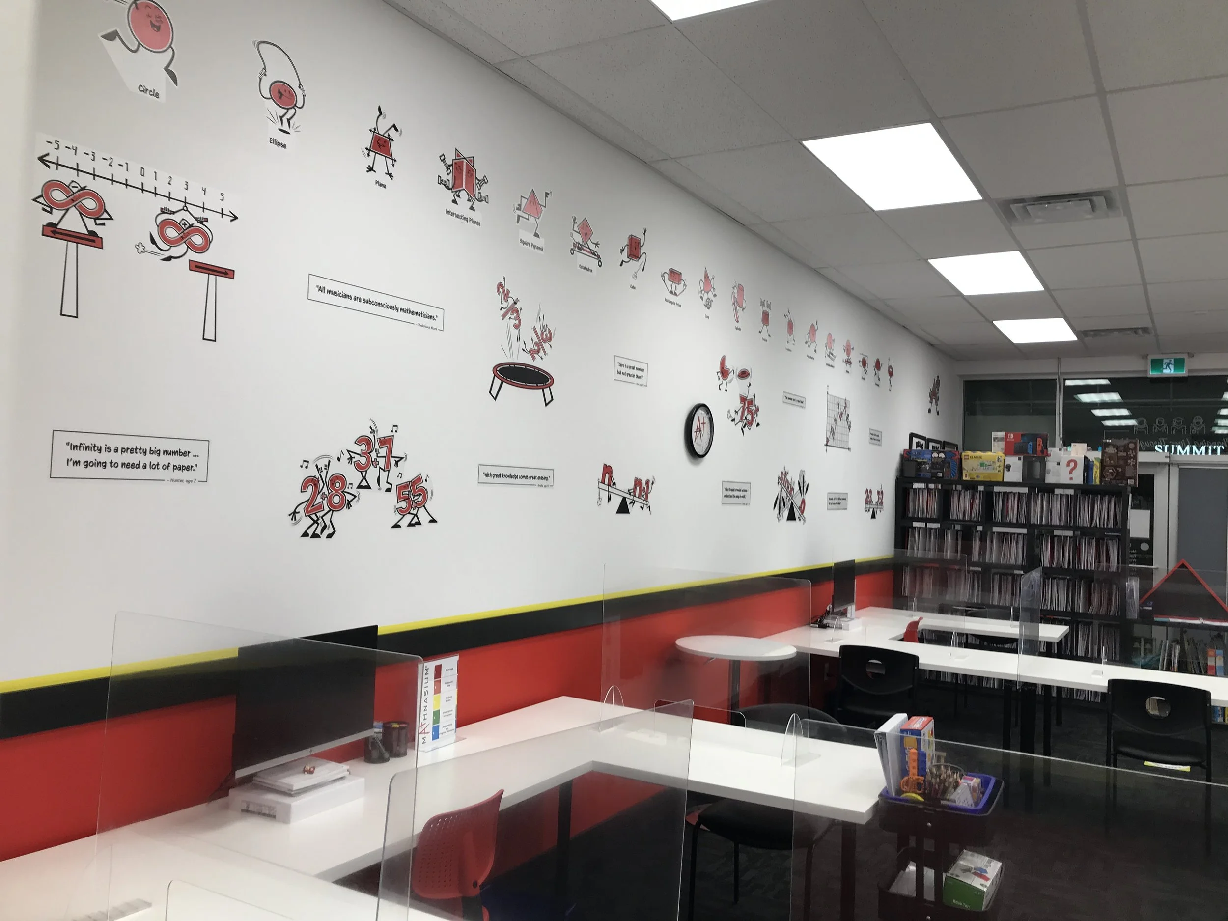 In-Centre - Wall Decal Installation