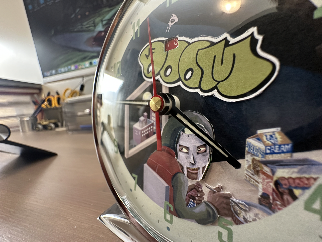 Production - Assembled Custom Clock Face