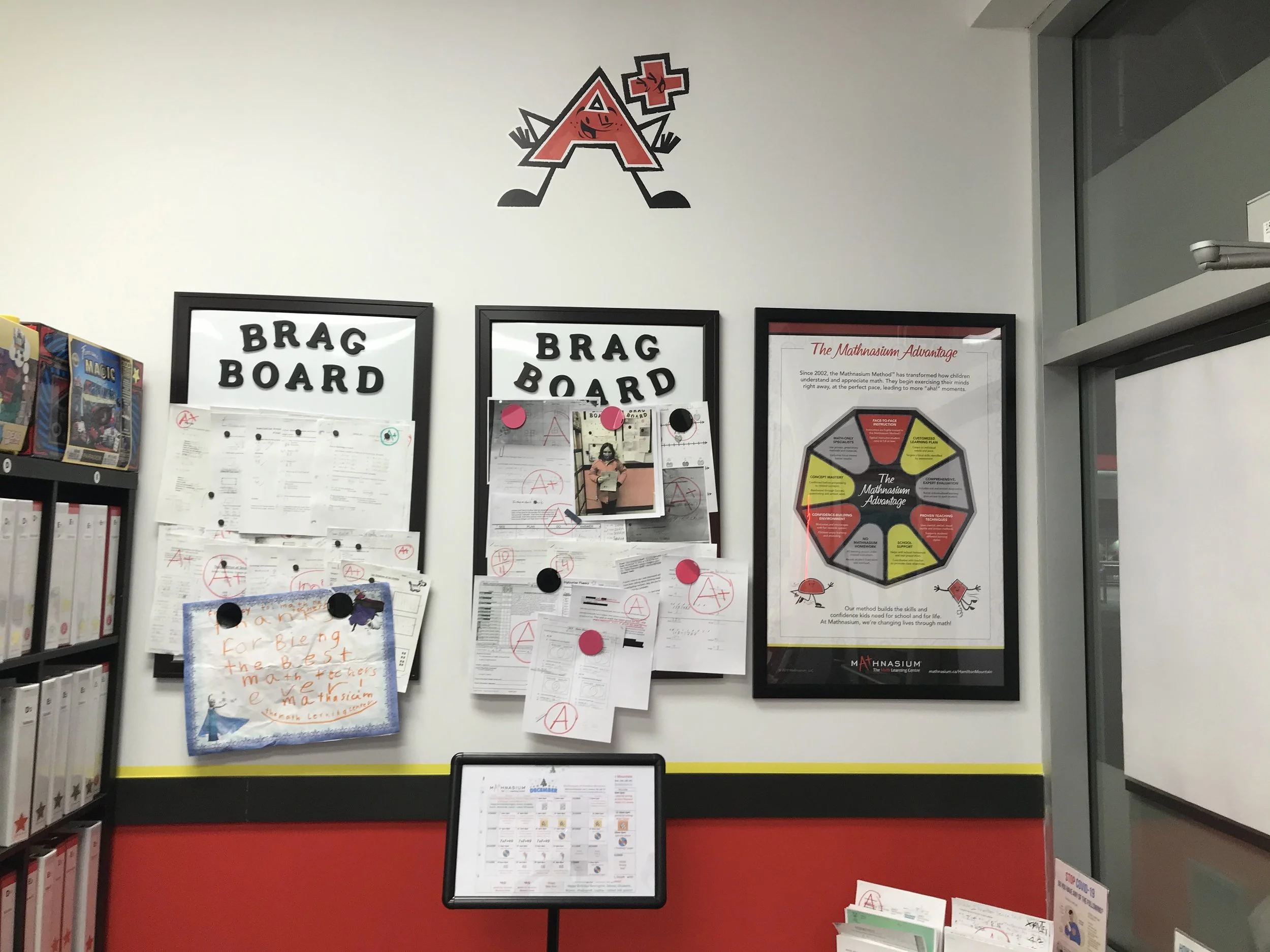 In-Centre - Achievement Board Installation