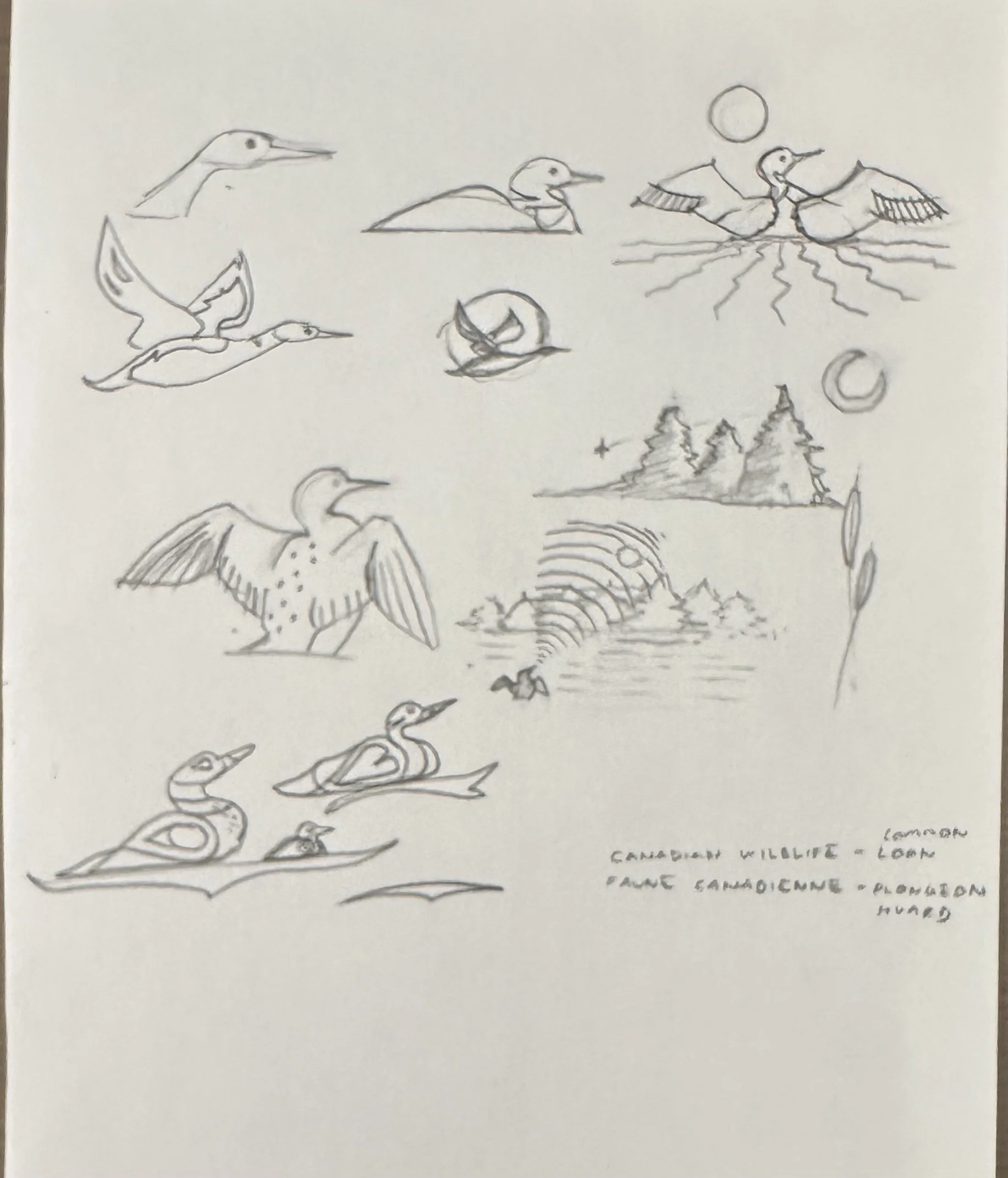 Process Work - Concept Sketches