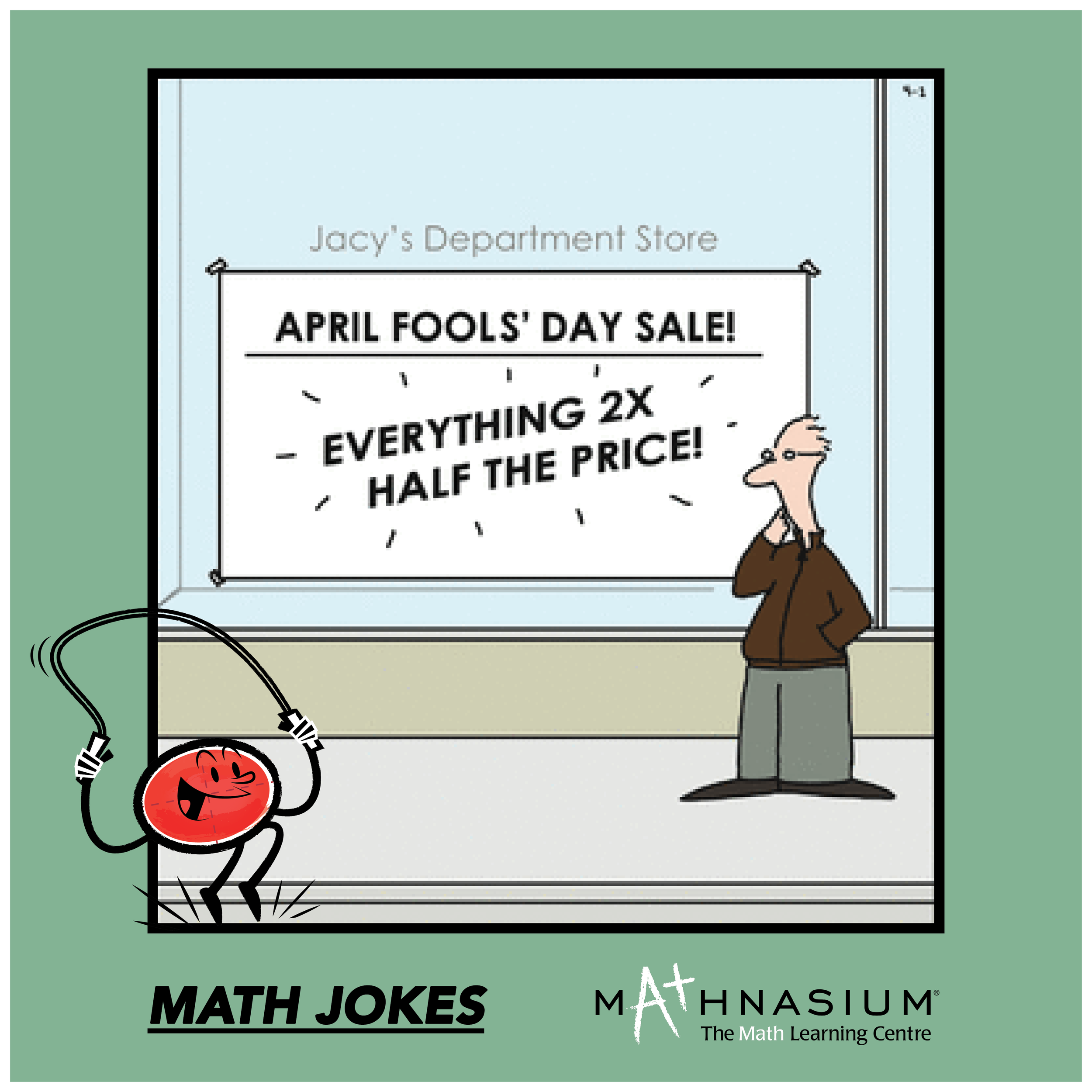 Social Media Content - Math Jokes