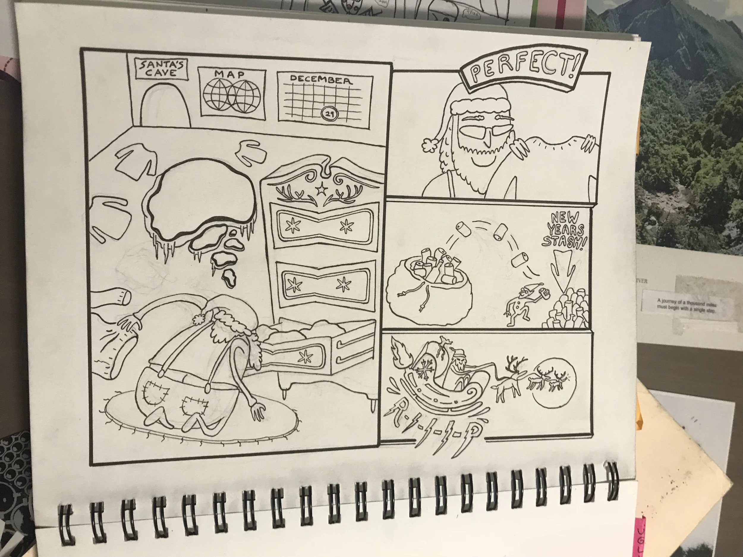 Concert Poster - Concept Sketch