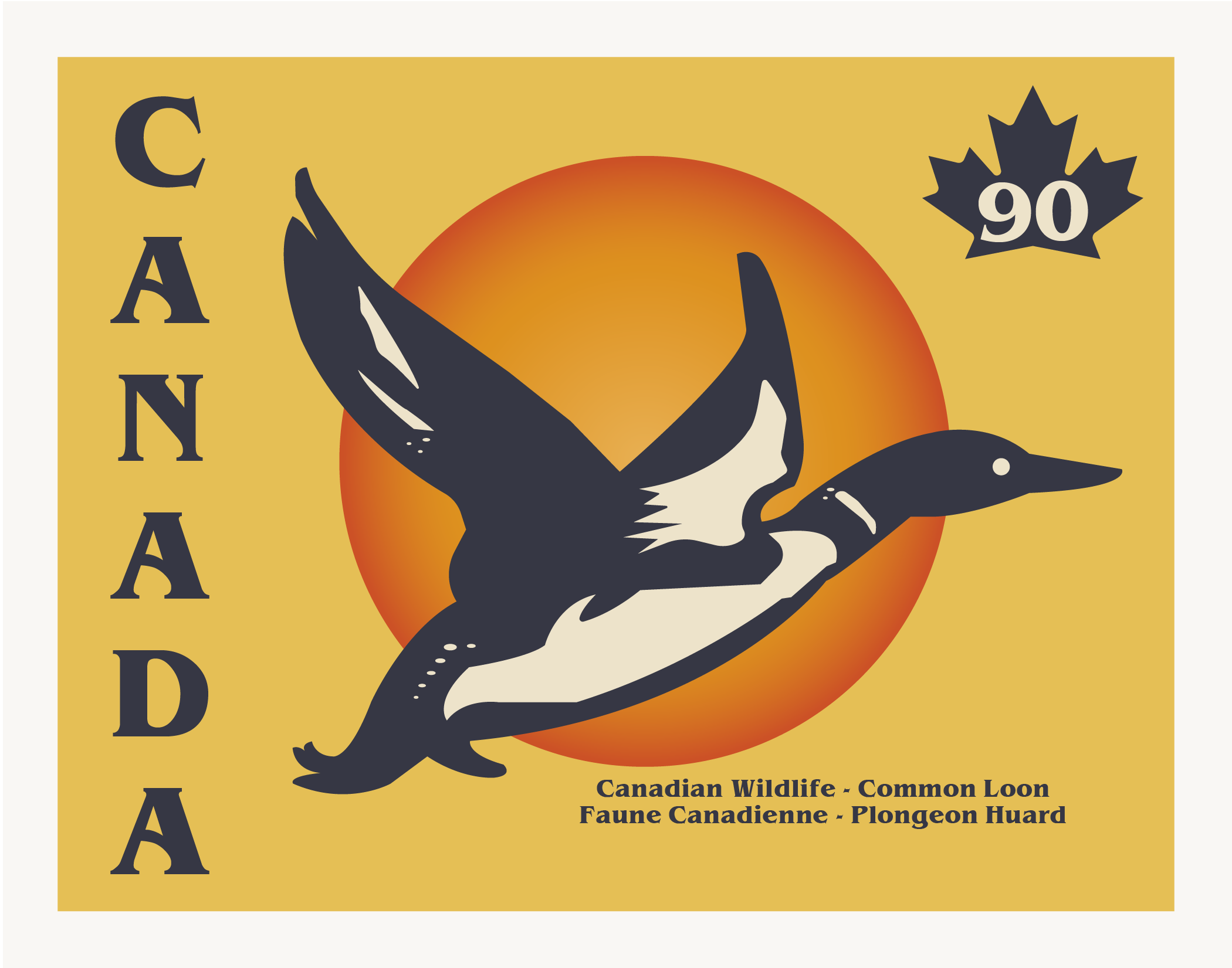 Digital - Refined Iteration - Canadian Loon